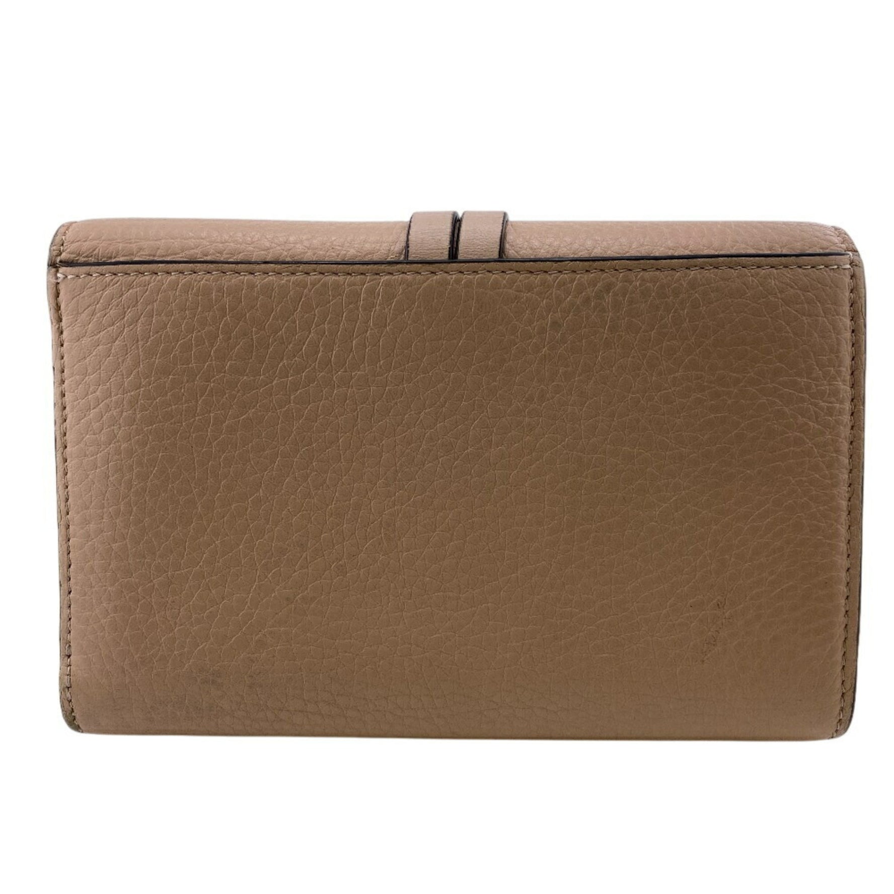 Chloé Chloe Alphabet Charm Tri-fold Wallet