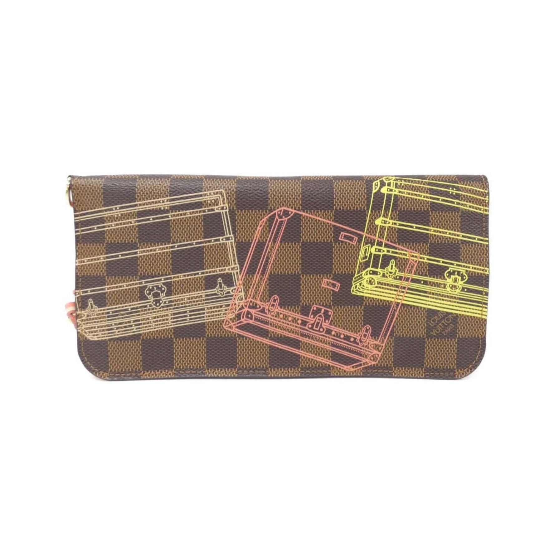 Louis Vuitton Damier (Christmas Animation) Portefeuille Ansolite Wallet
