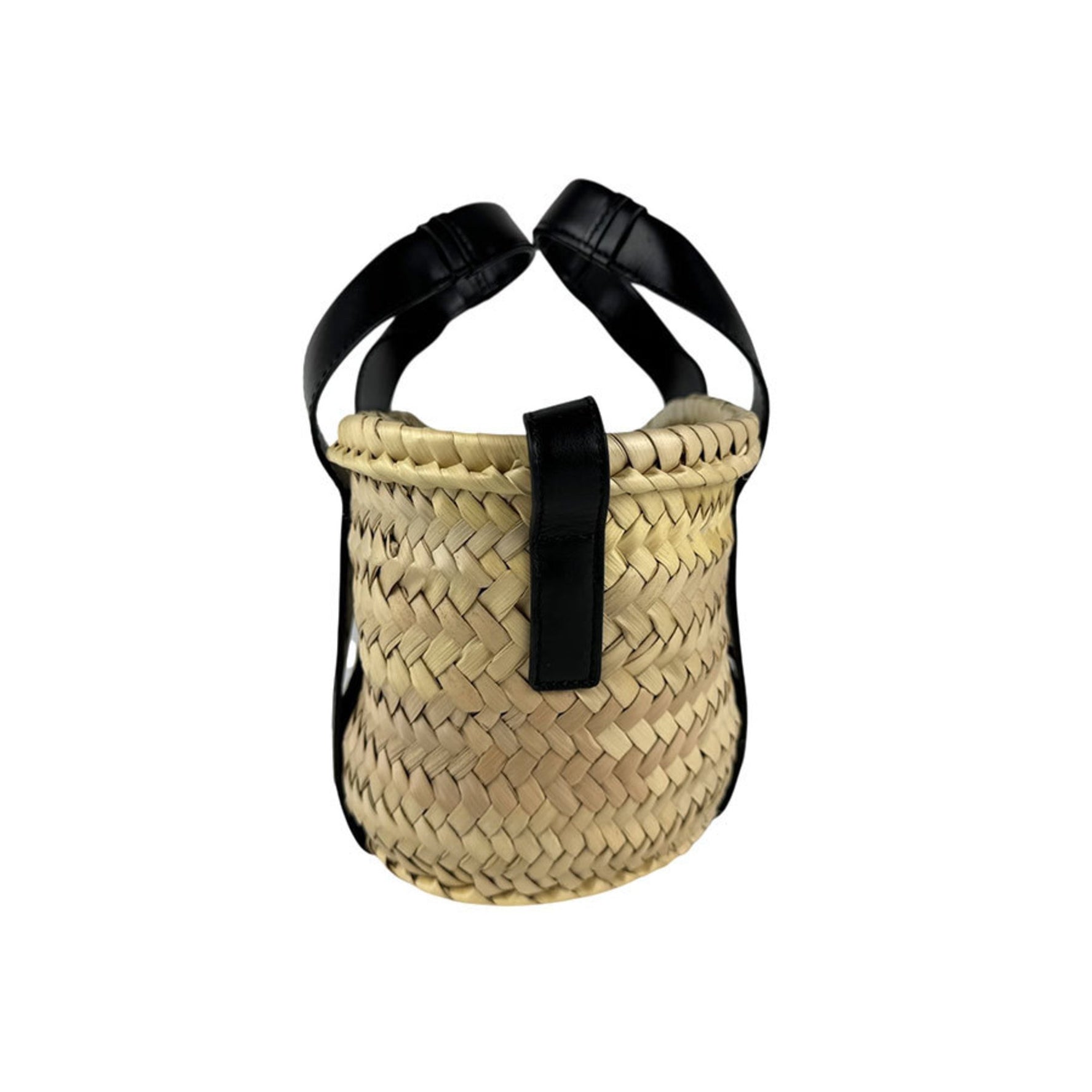Chloé Chloe SENSE Small Basket Bag in Natural with Raffia and Leather