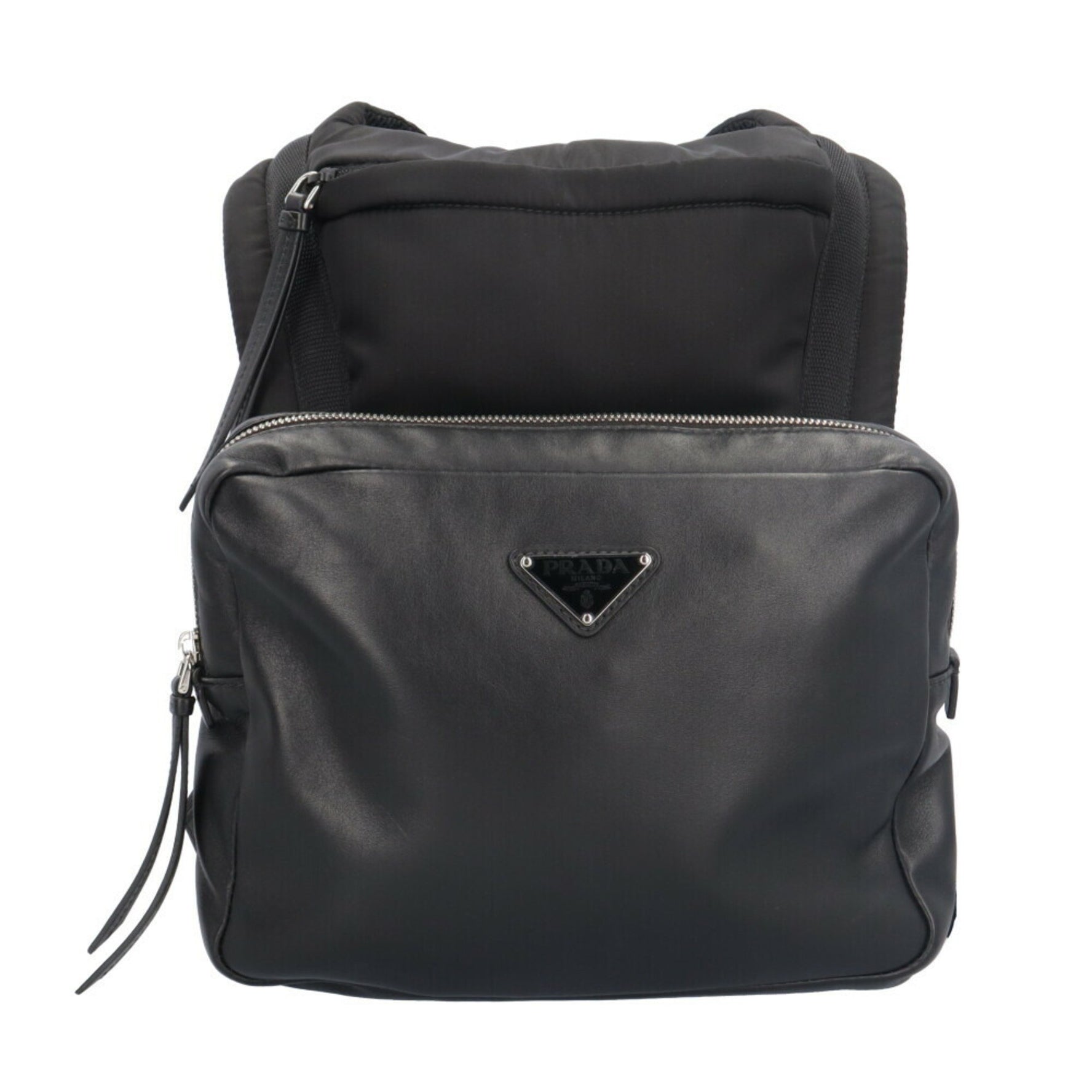 Prada Leather Backpack/Daypack Unisex