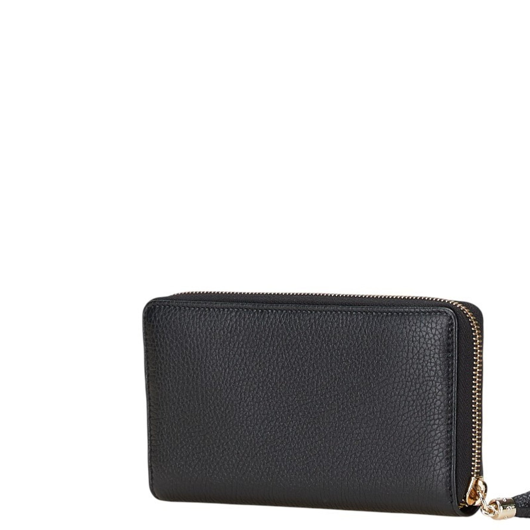 Gucci Soho Round Zip Long Wallet Leather