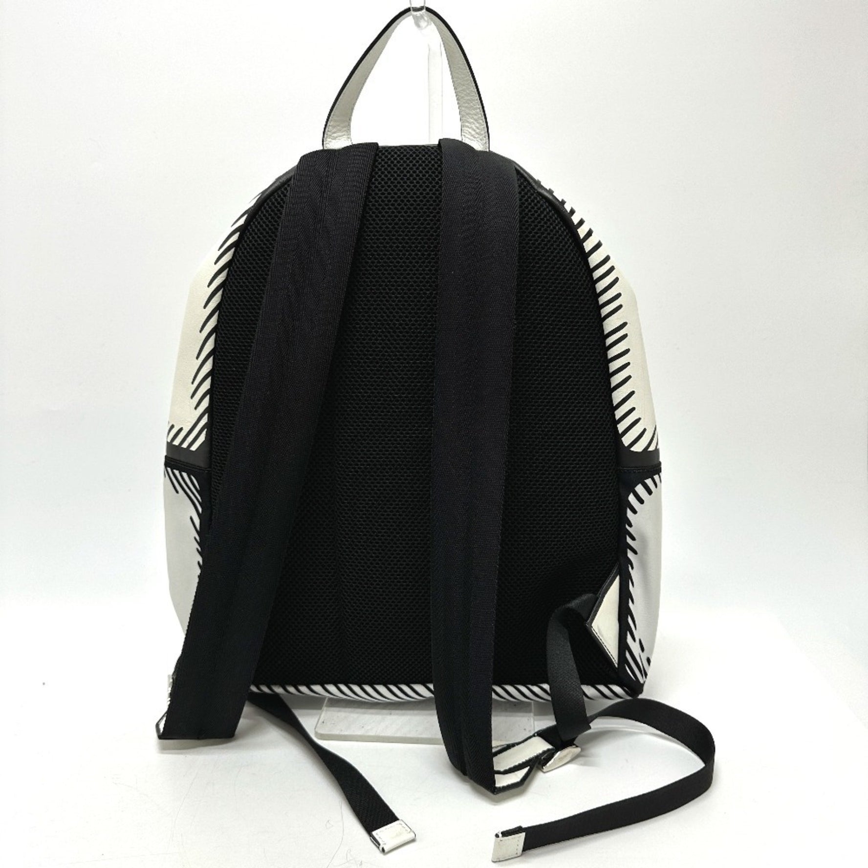FENDI Joshua Vides California Sky Backpack in Canvas/Leather