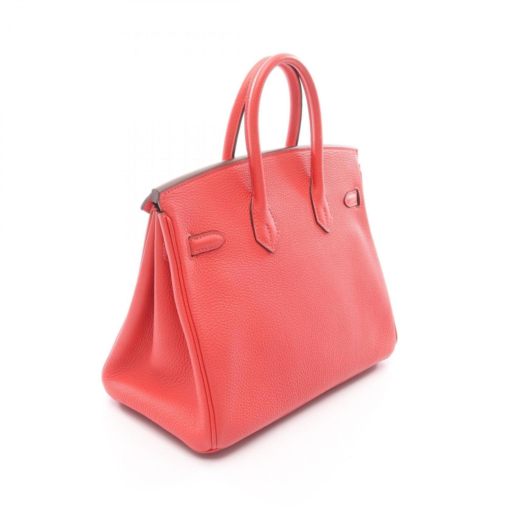 Hermes Hermès Birkin 25 Rouge Pivoine Handbag Togo Women's Red