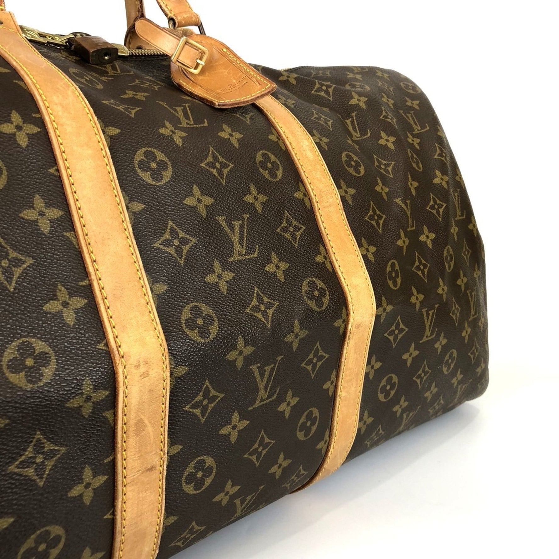 Louis Vuitton Keepall 60 Boston Bag Monogram Travel