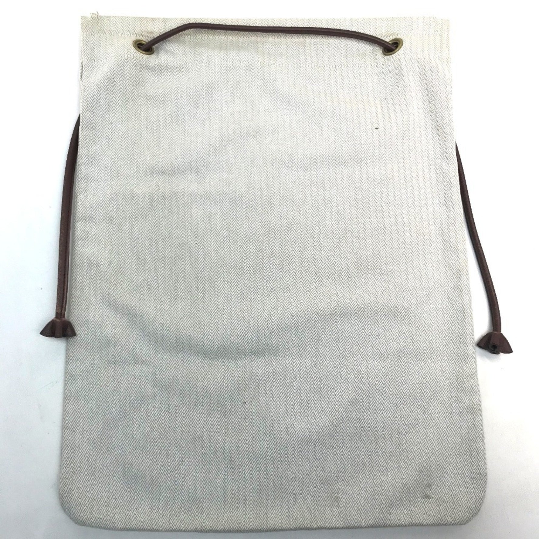 HERMES Aline GM Tote Bag, One-Shoulder Canvas Shoulder