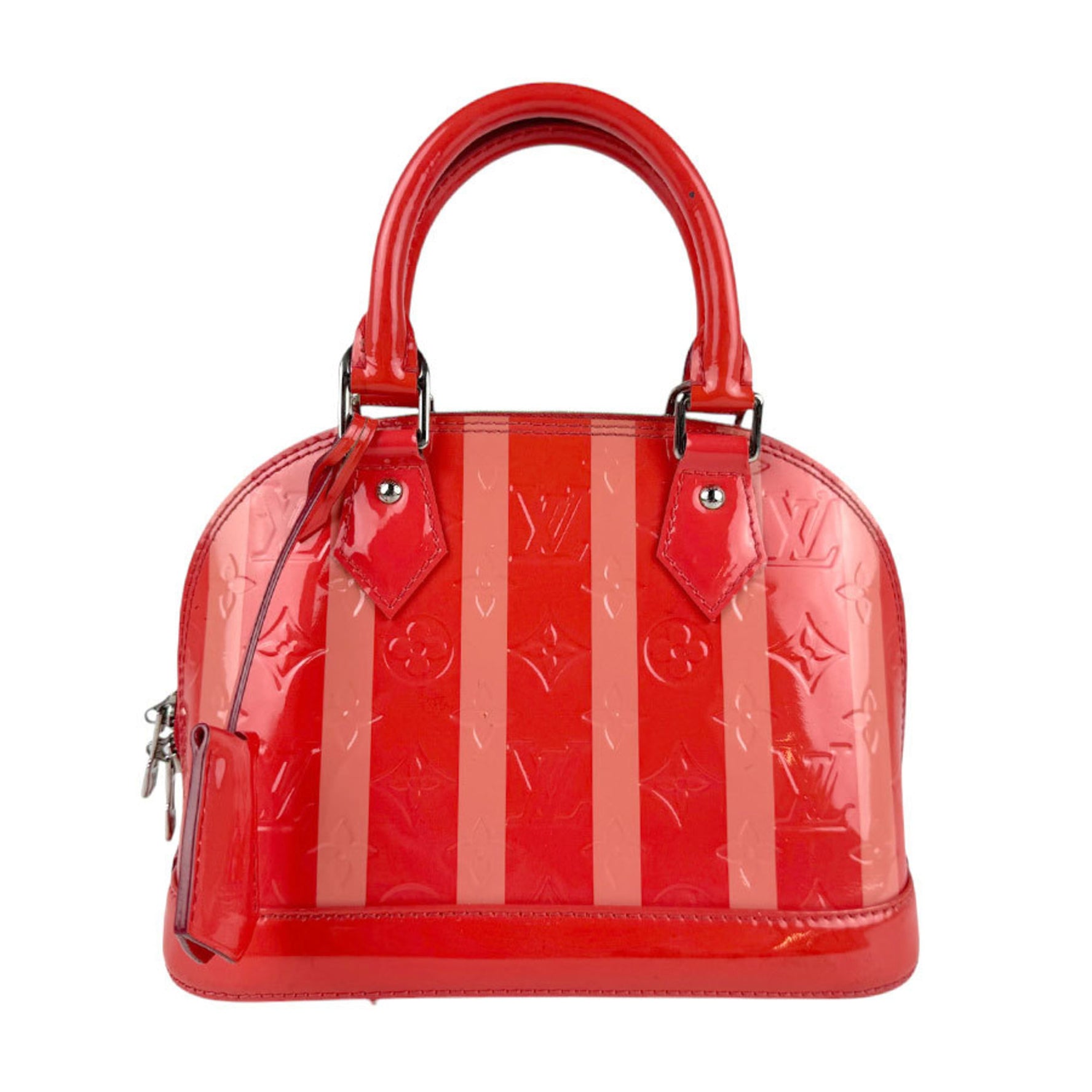 Louis Vuitton Handbag Shoulder Bag Vernis Rayeur Alma BB Monogram Poppy Petal