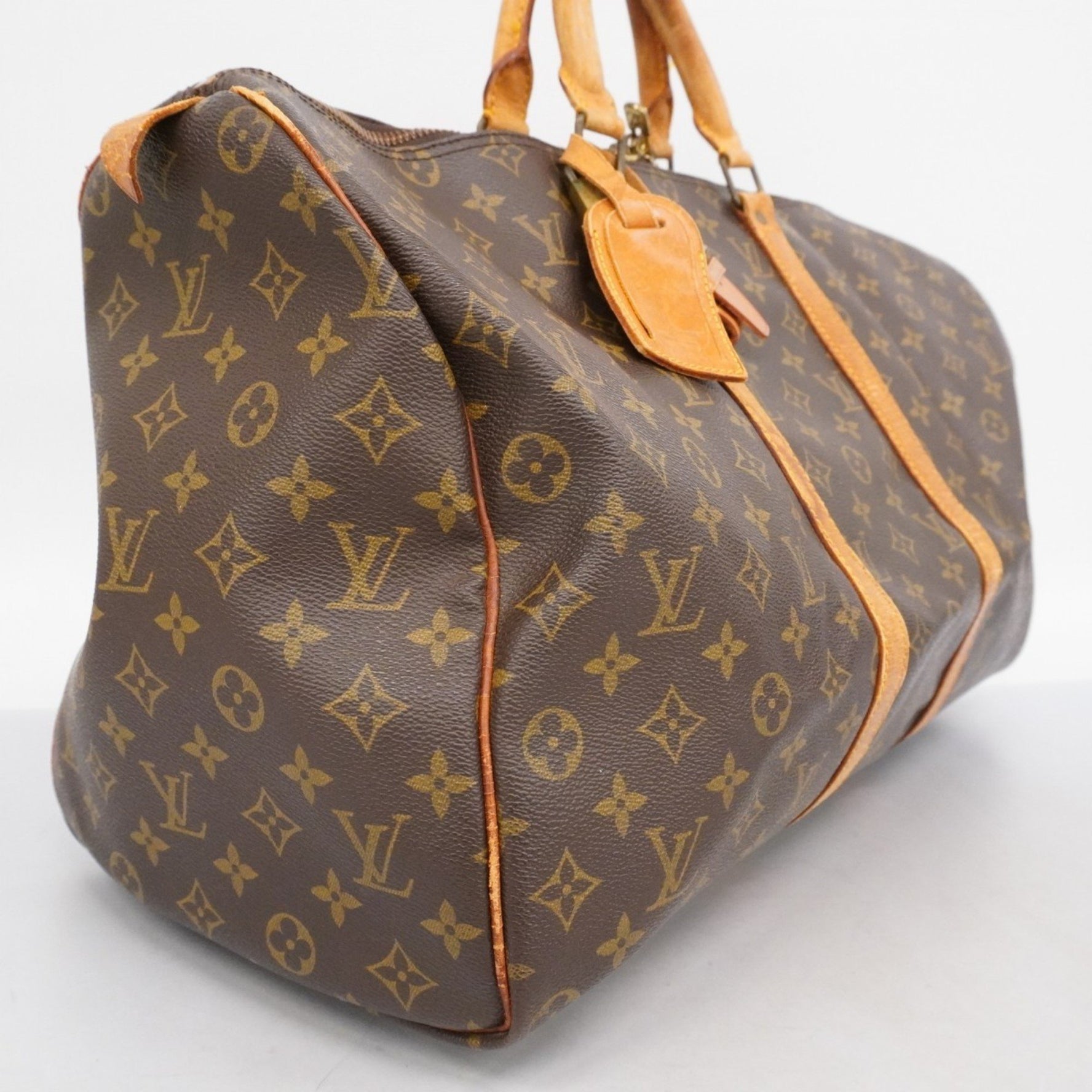 Louis Vuitton Monogram Keepall 50 Boston Bag Men's and