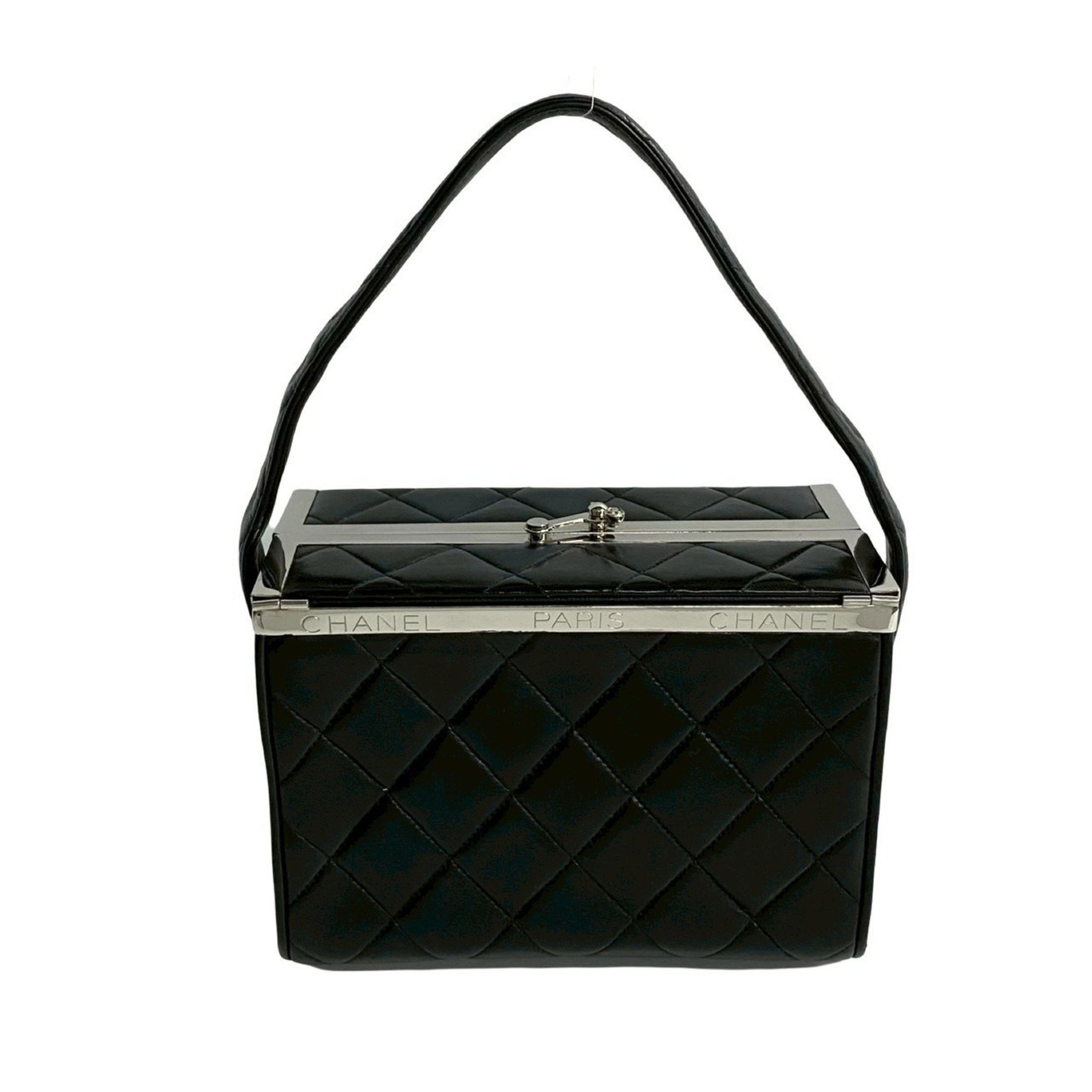 CHANEL Kannon Vanity Handbag in Lambskin Leather