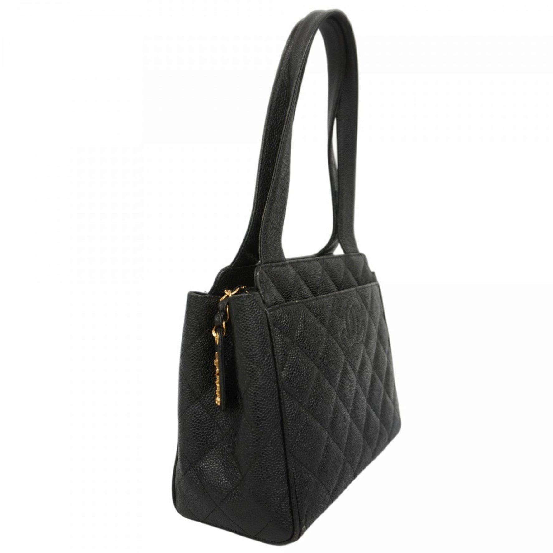 Chanel Matelasse Caviar Tote Bag