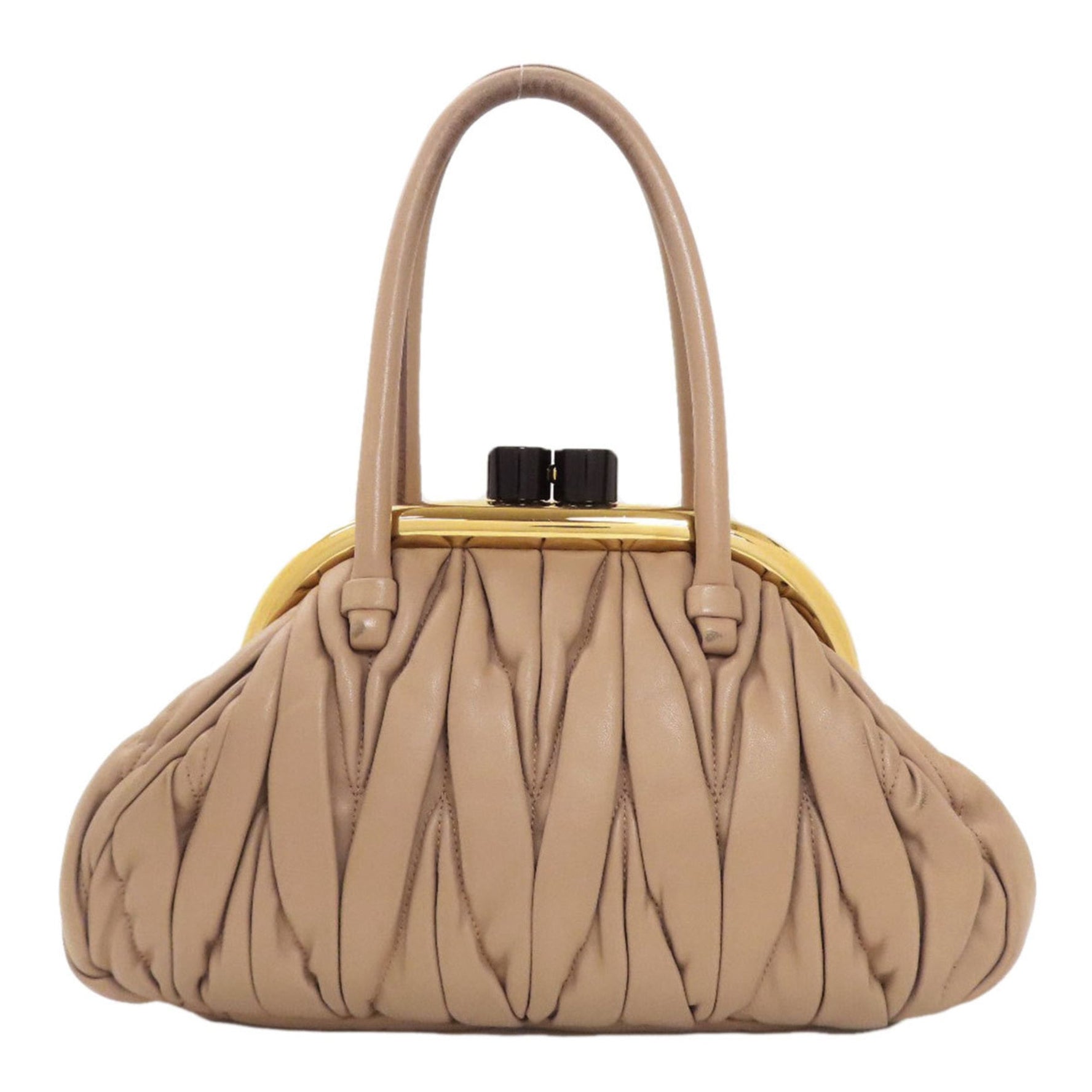 Miu Miu Miu Matelasse Handbag in Calfskin