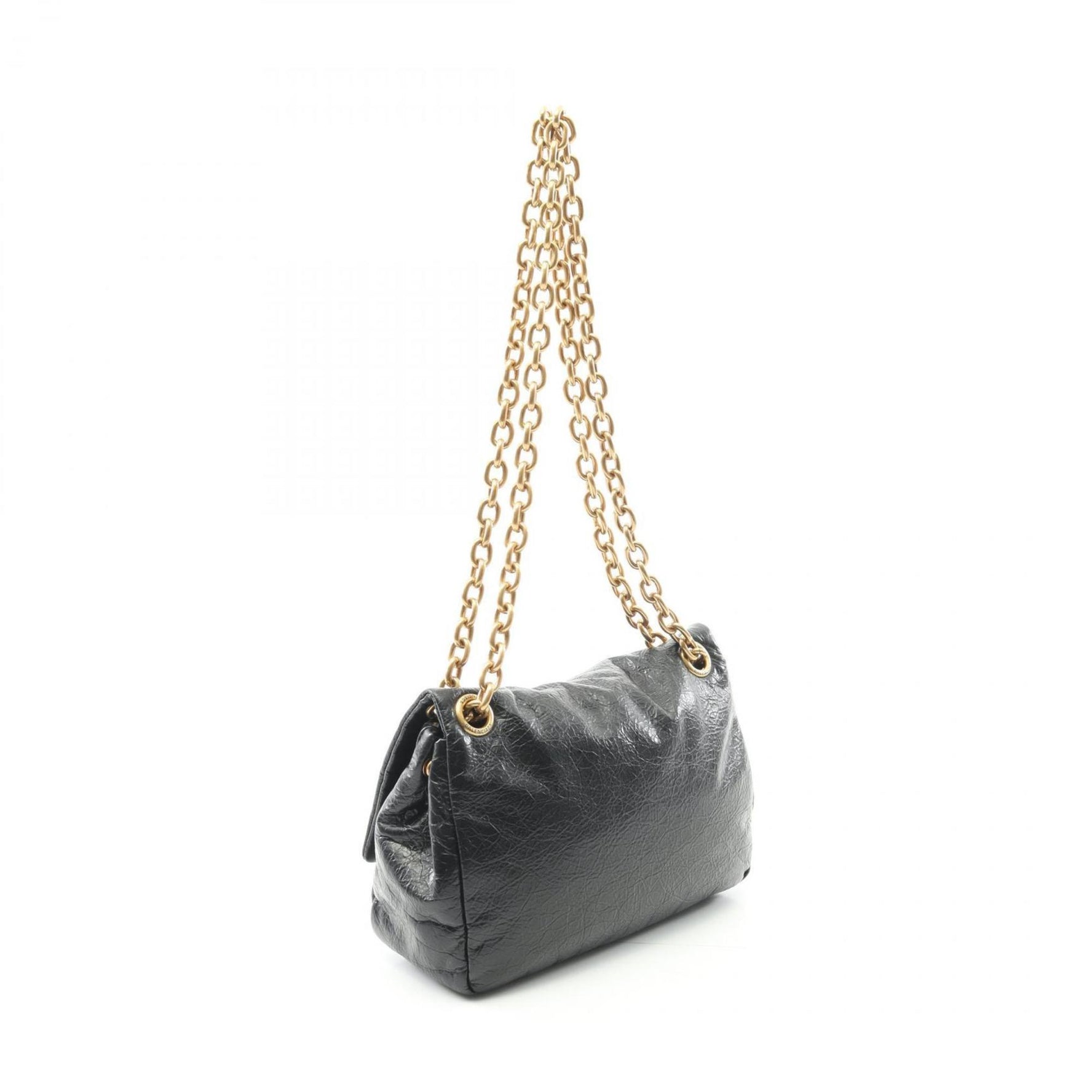 Balenciaga Monaco Mini Shoulder Bag, Leather