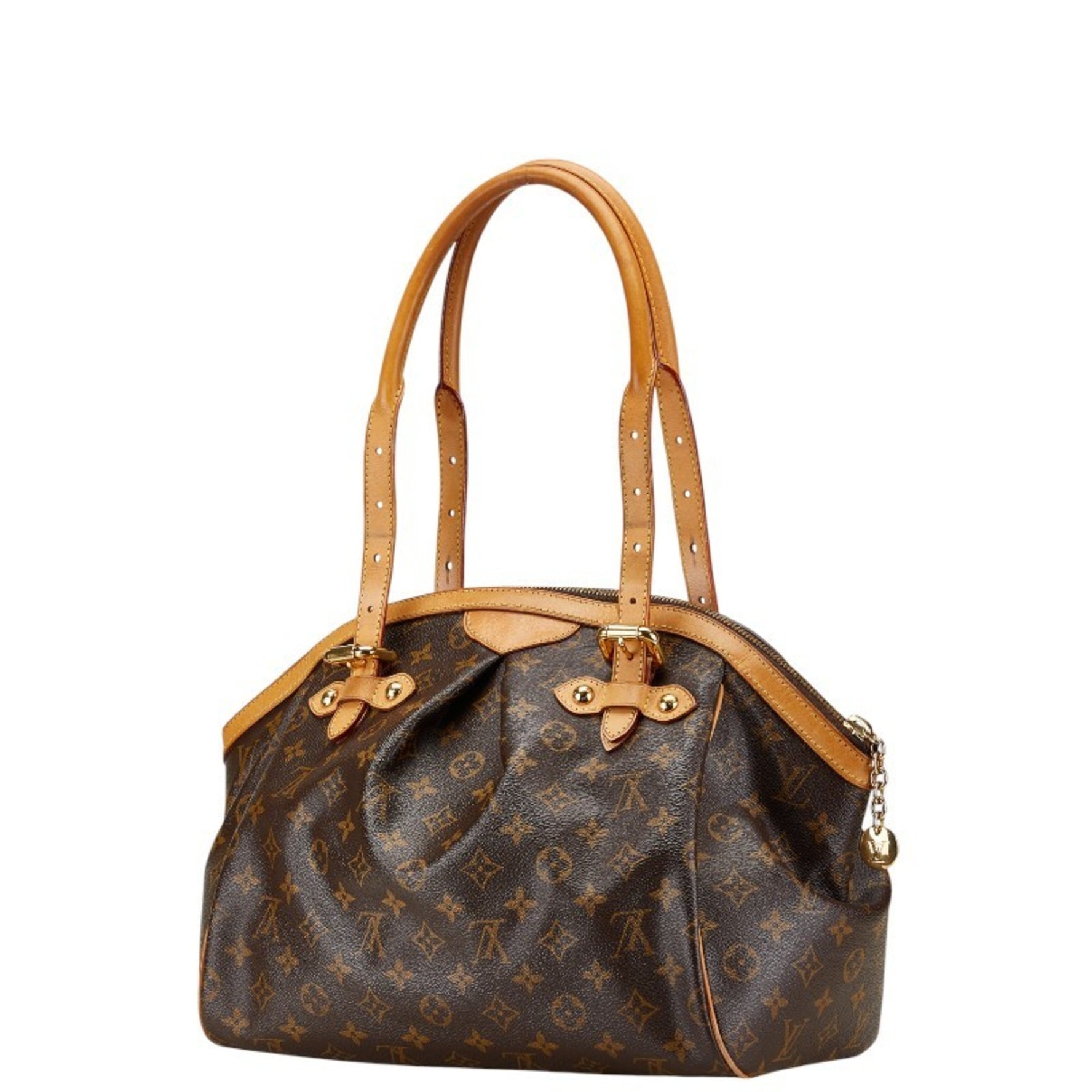Louis Vuitton Monogram Tivoli GM Shoulder Bag PVC Leather