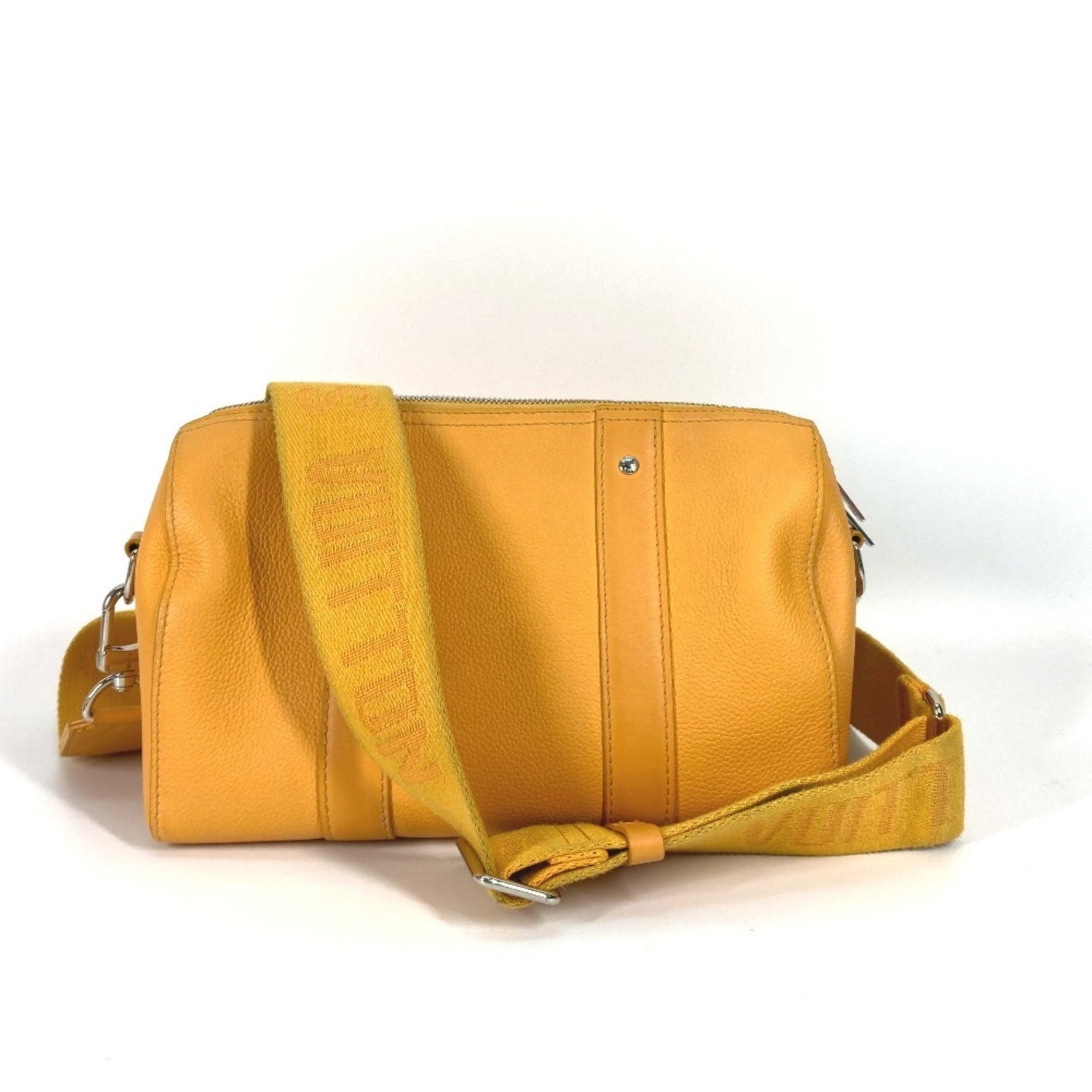 LOUIS VUITTON LV Aerogram City Keepall Shoulder Bag, Leather, Men's