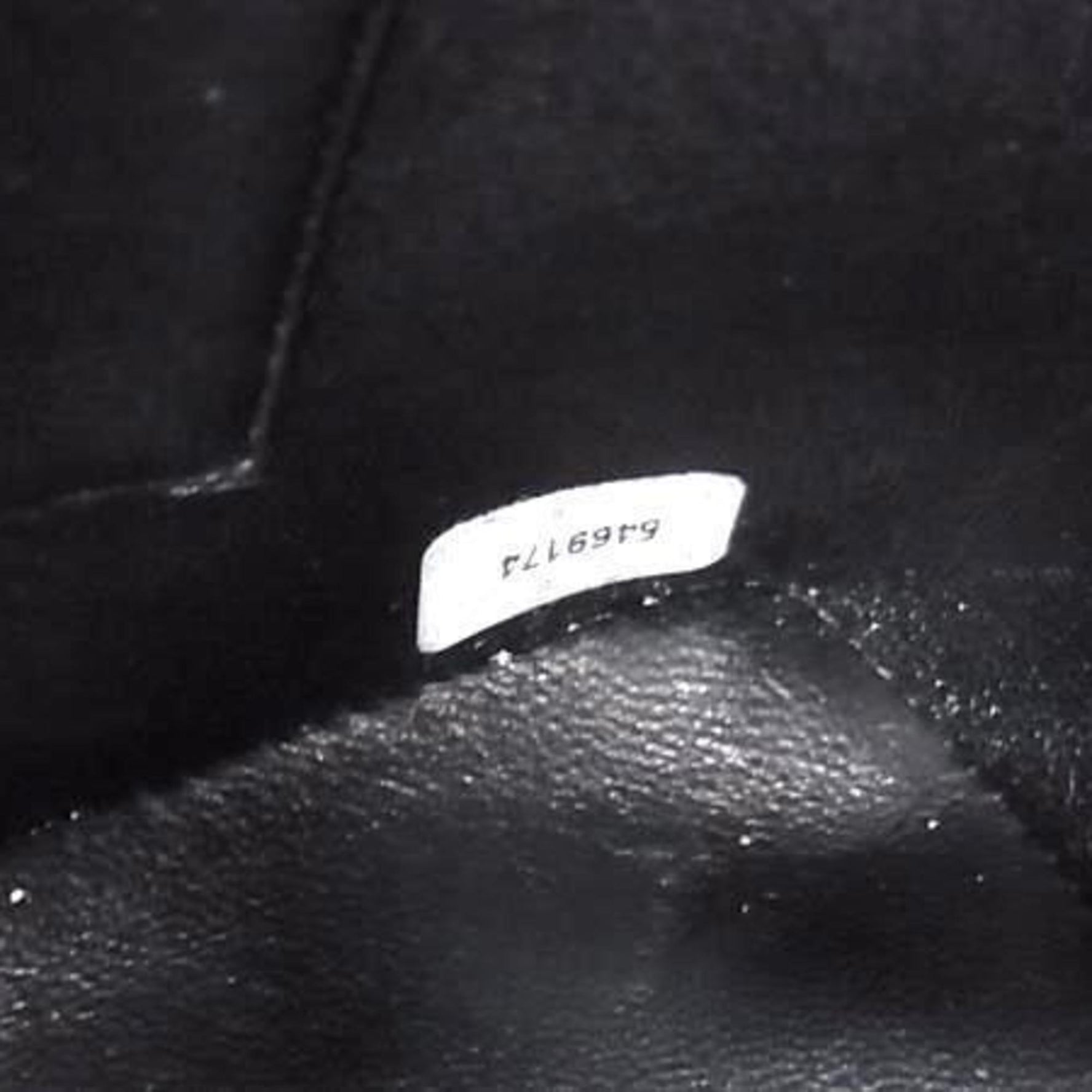 CHANEL Coco Mark Matelasse Reproduction Tote Bag Dark Brown Lambskin