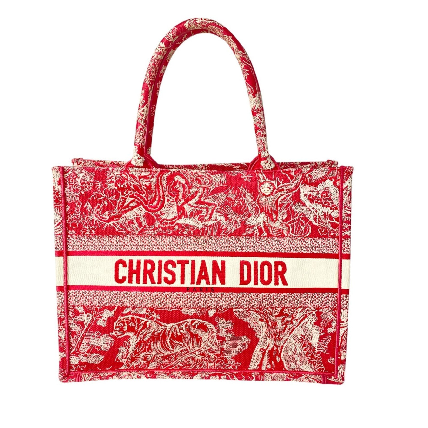 Christian Dior Dior Book Tote Medium Toile de Jouy Bag
