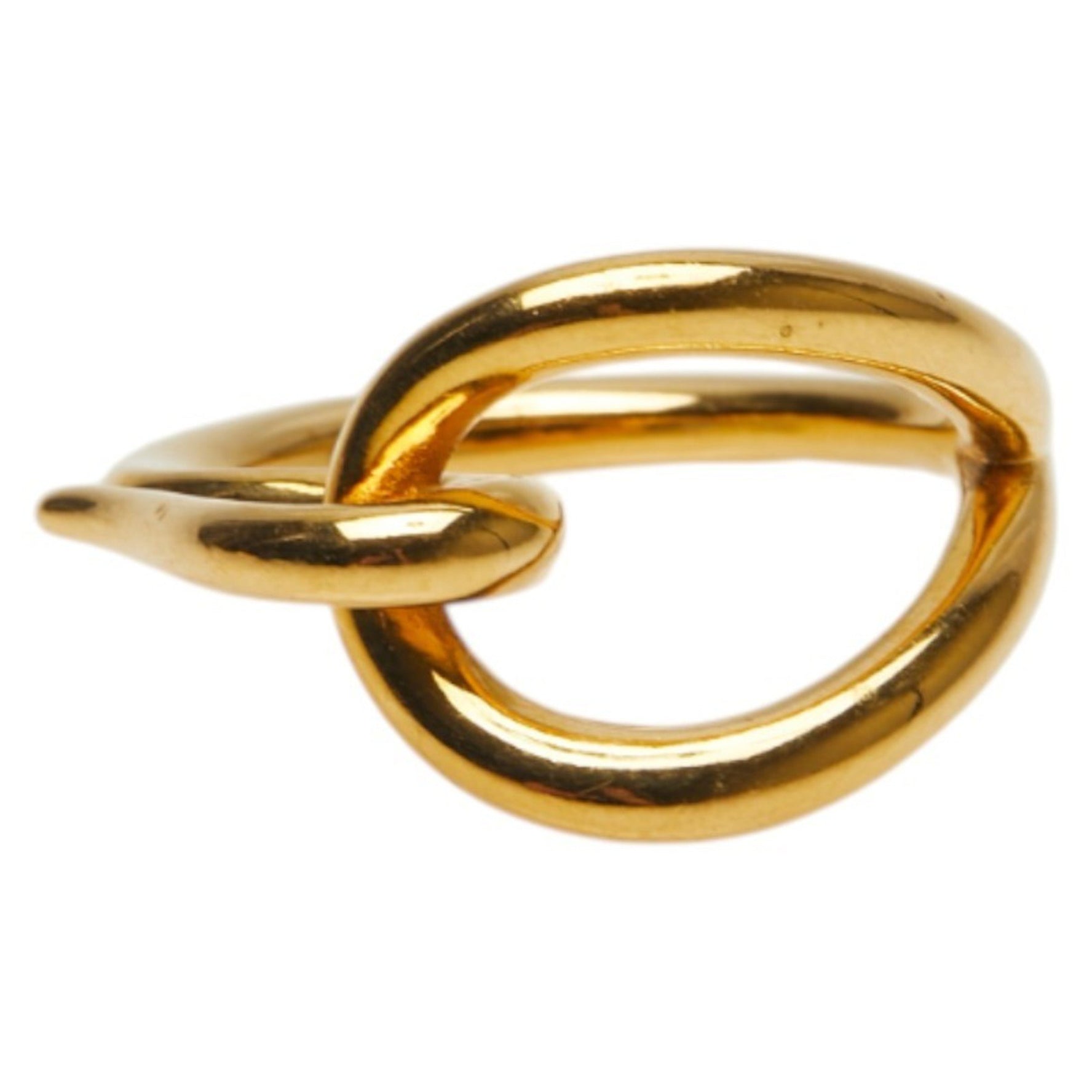 Hermes Jumbo Scarf Ring, Plated