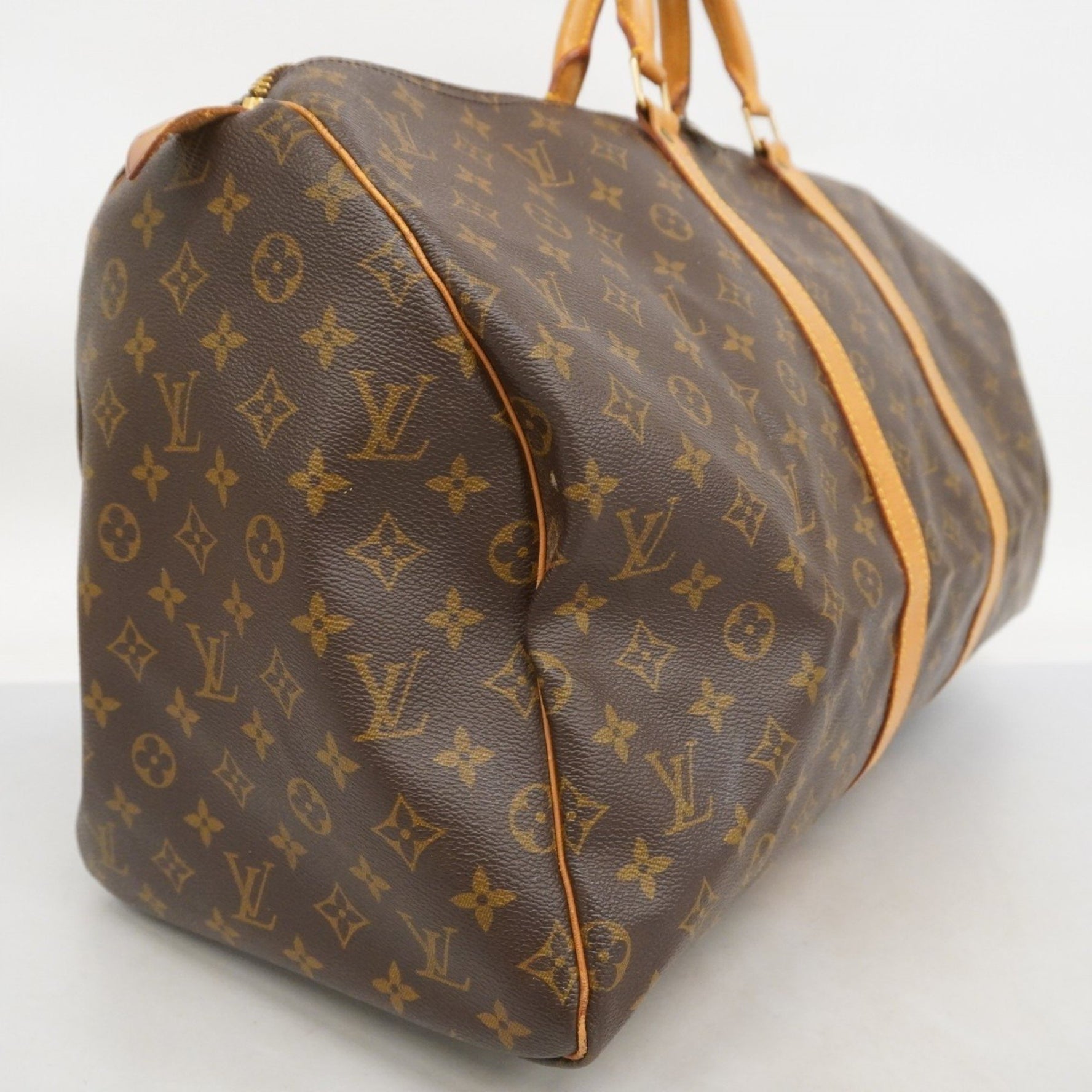 Louis Vuitton Monogram Keepall 55 Boston Bag Men's/Women's