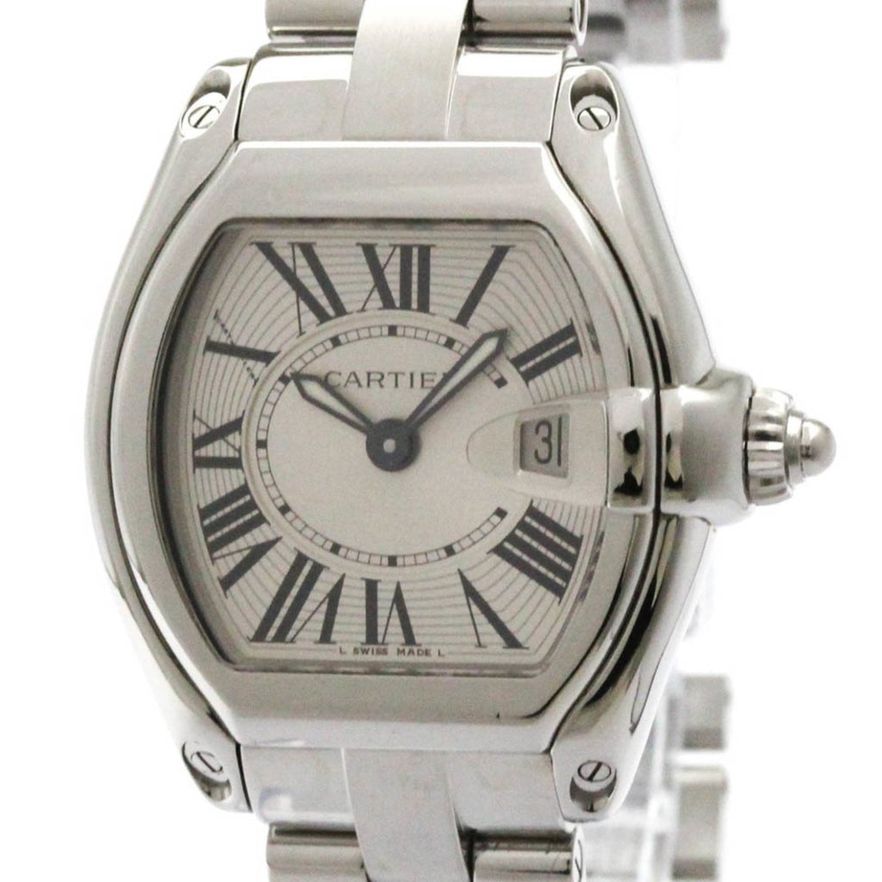 CARTIER Cartier Roadster SM Quartz Ladies Watch W62016V3 Polished