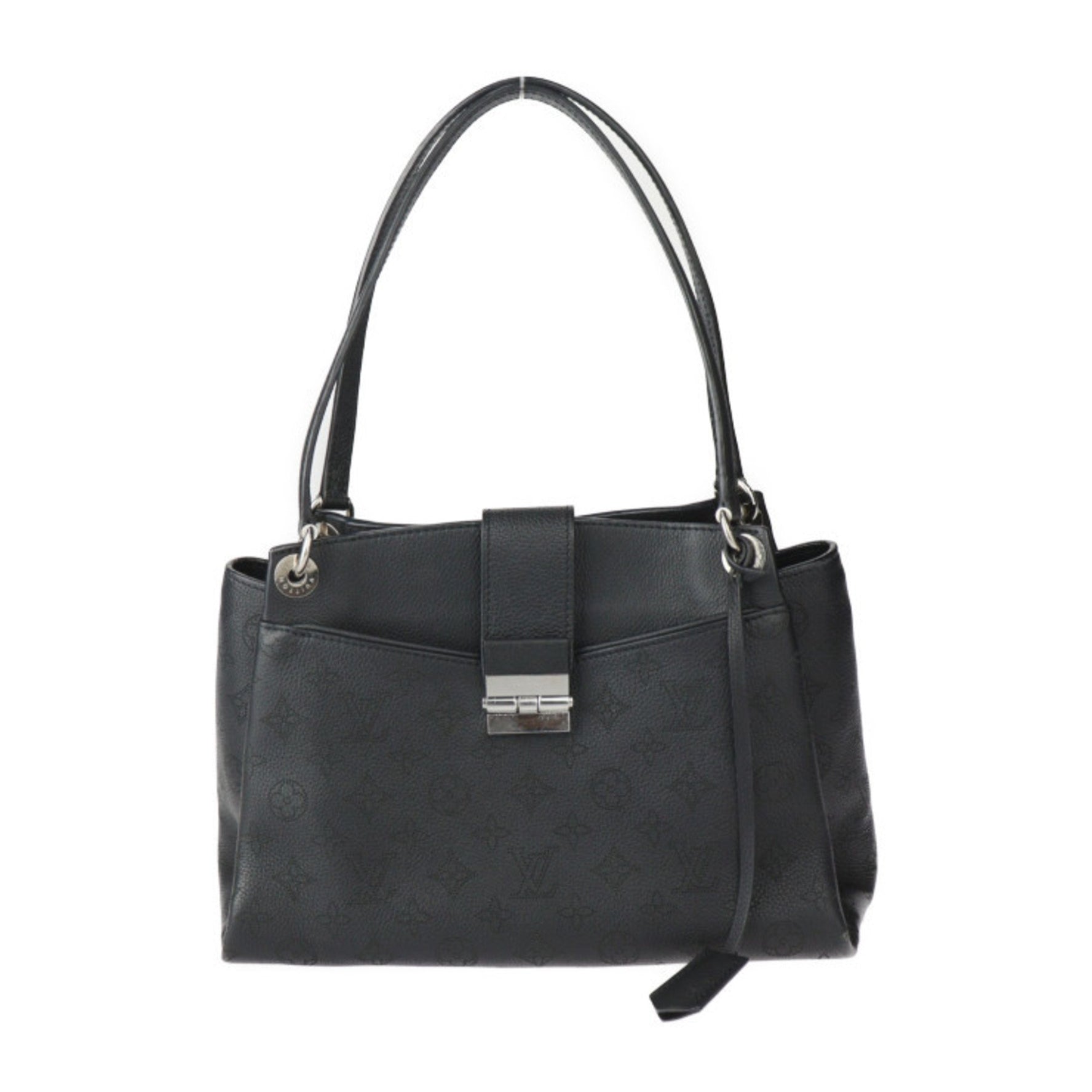 Louis Vuitton Sevres Monogram Mahina Handbag Leather Shoulder Bag Tote