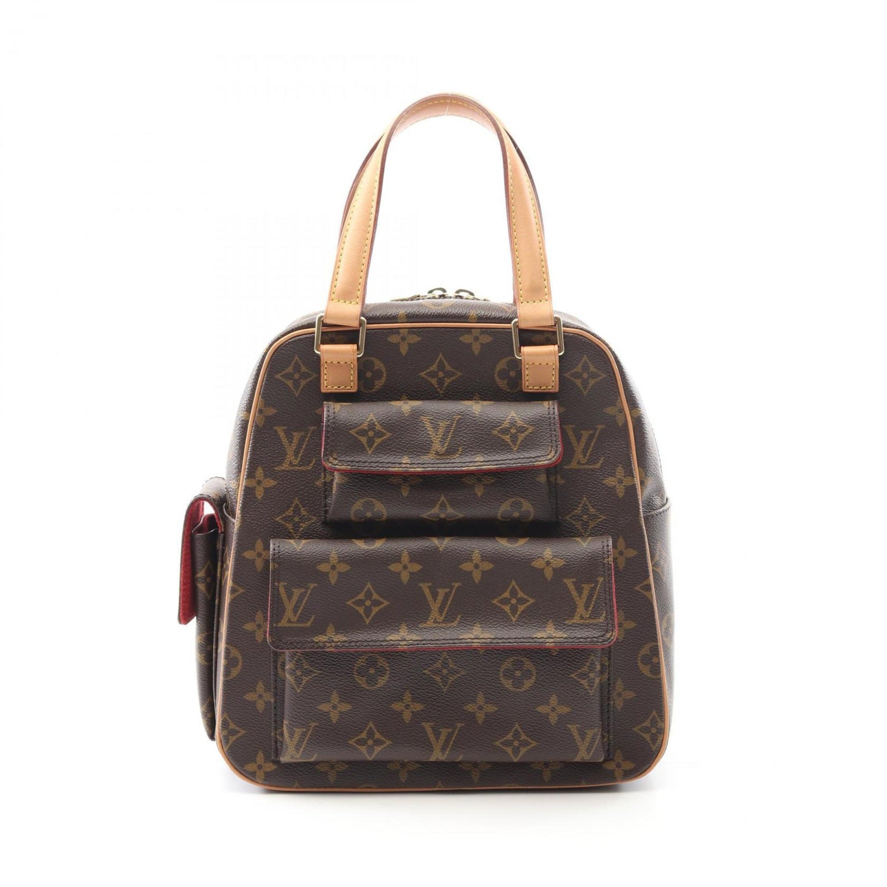Louis Vuitton Excentricite Handbag, Coated Canvas and Leather, Monogram