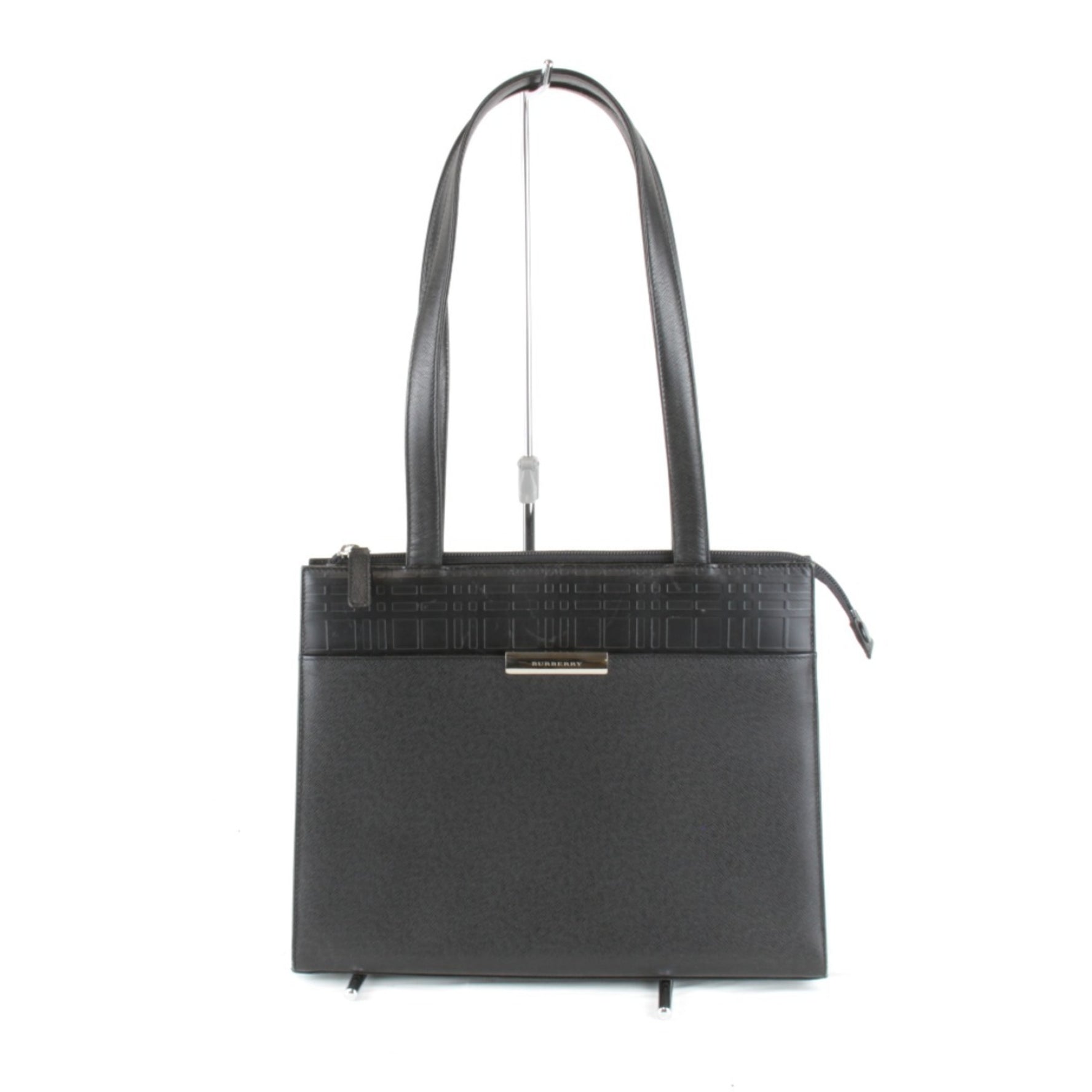 BURBERRY Tote Bag Leather