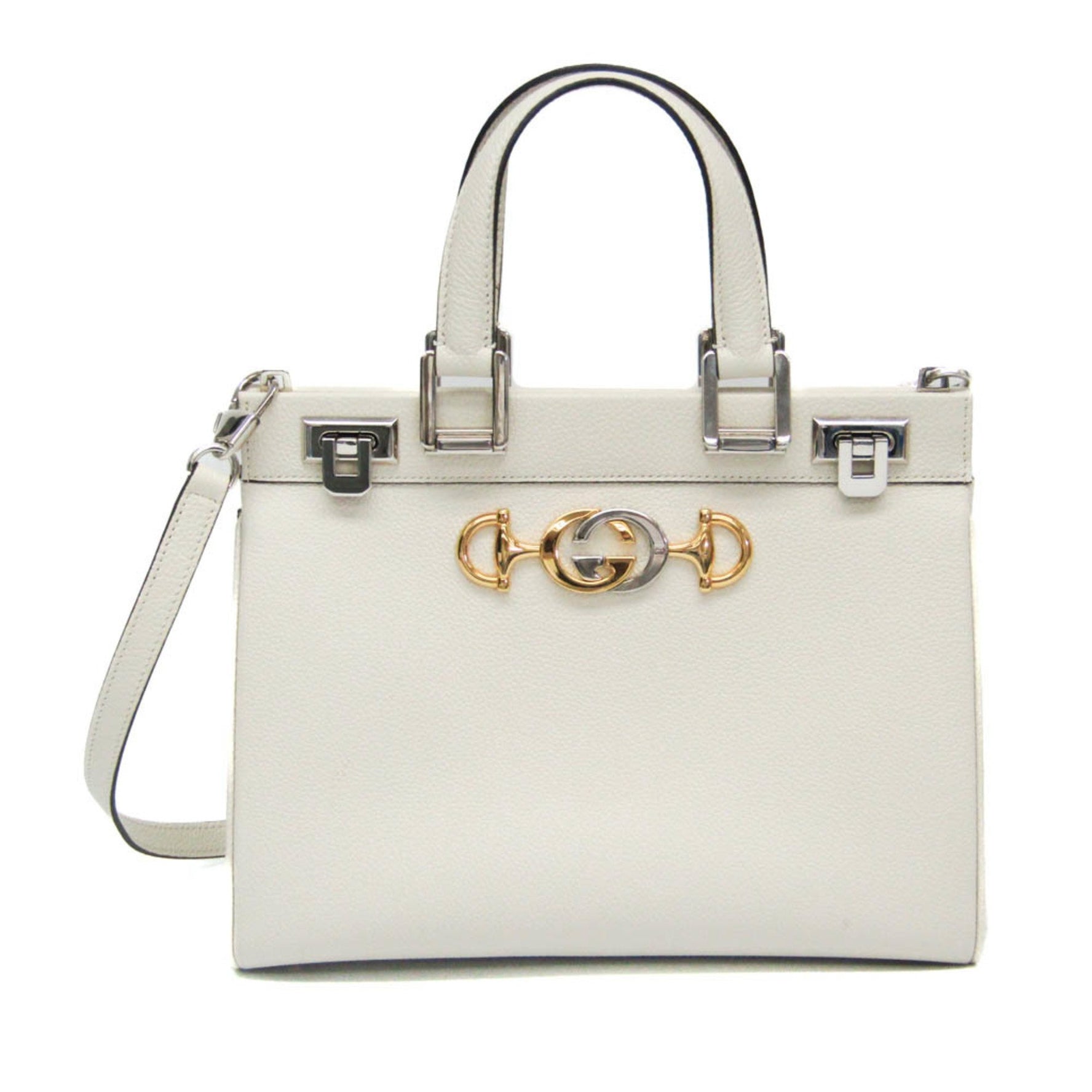 Gucci Zumi Leather Handbag,Shoulder Bag