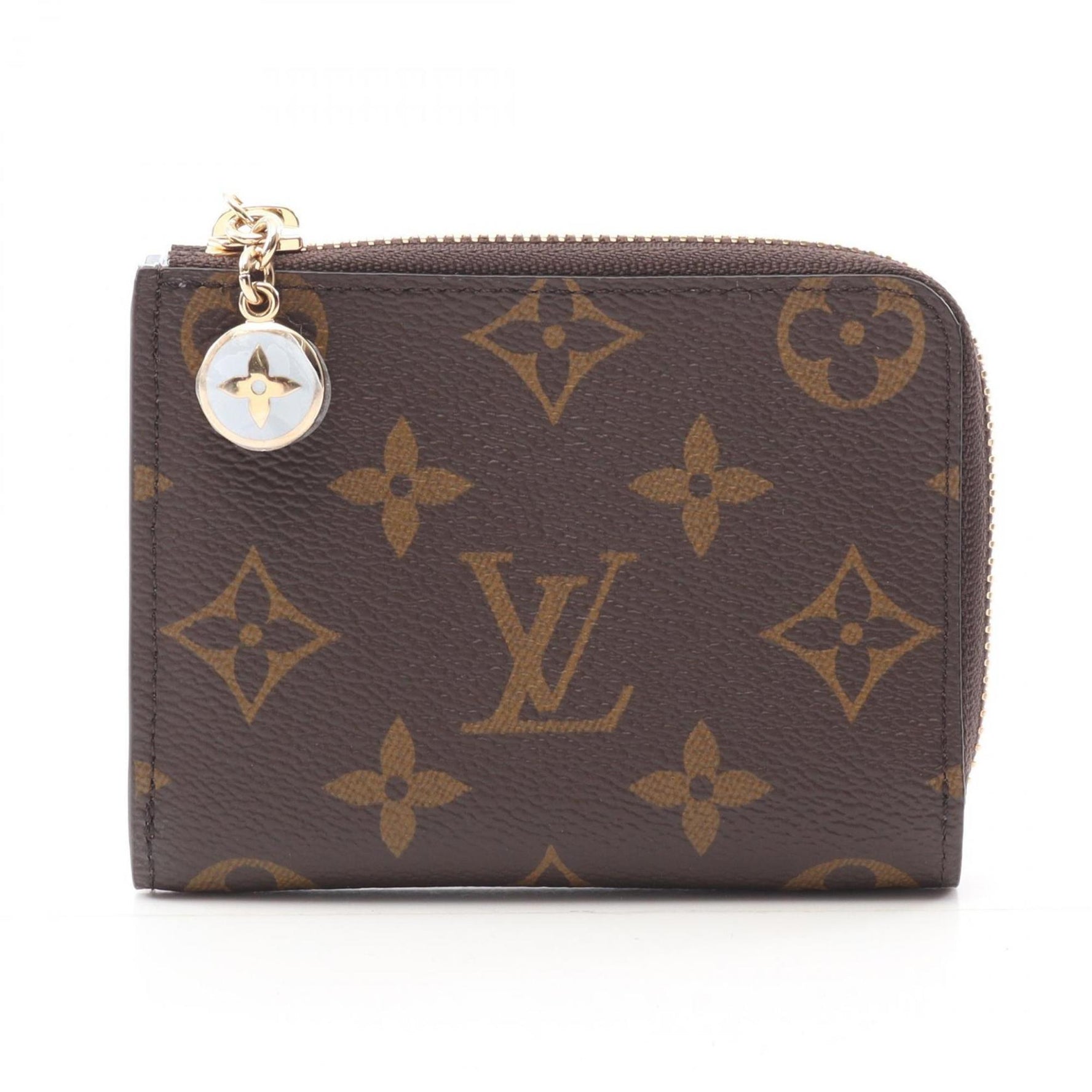 Louis Vuitton Portefeuille Noah Compact Tri-fold Wallet in Coated Canvas with Monogram Design, Brown