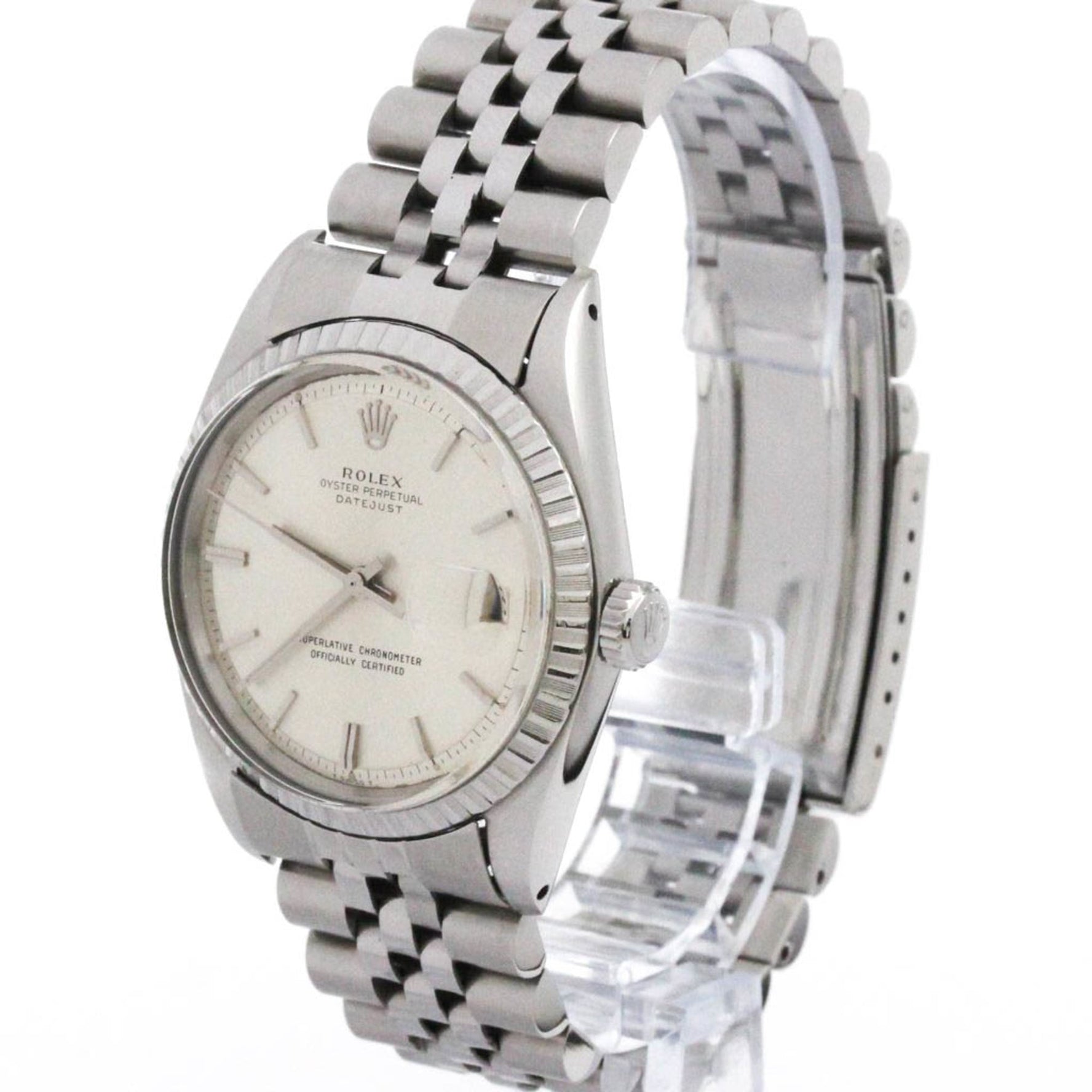 ROLEX Datejust 1603 Stainless Steel Automatic Watch Vintage