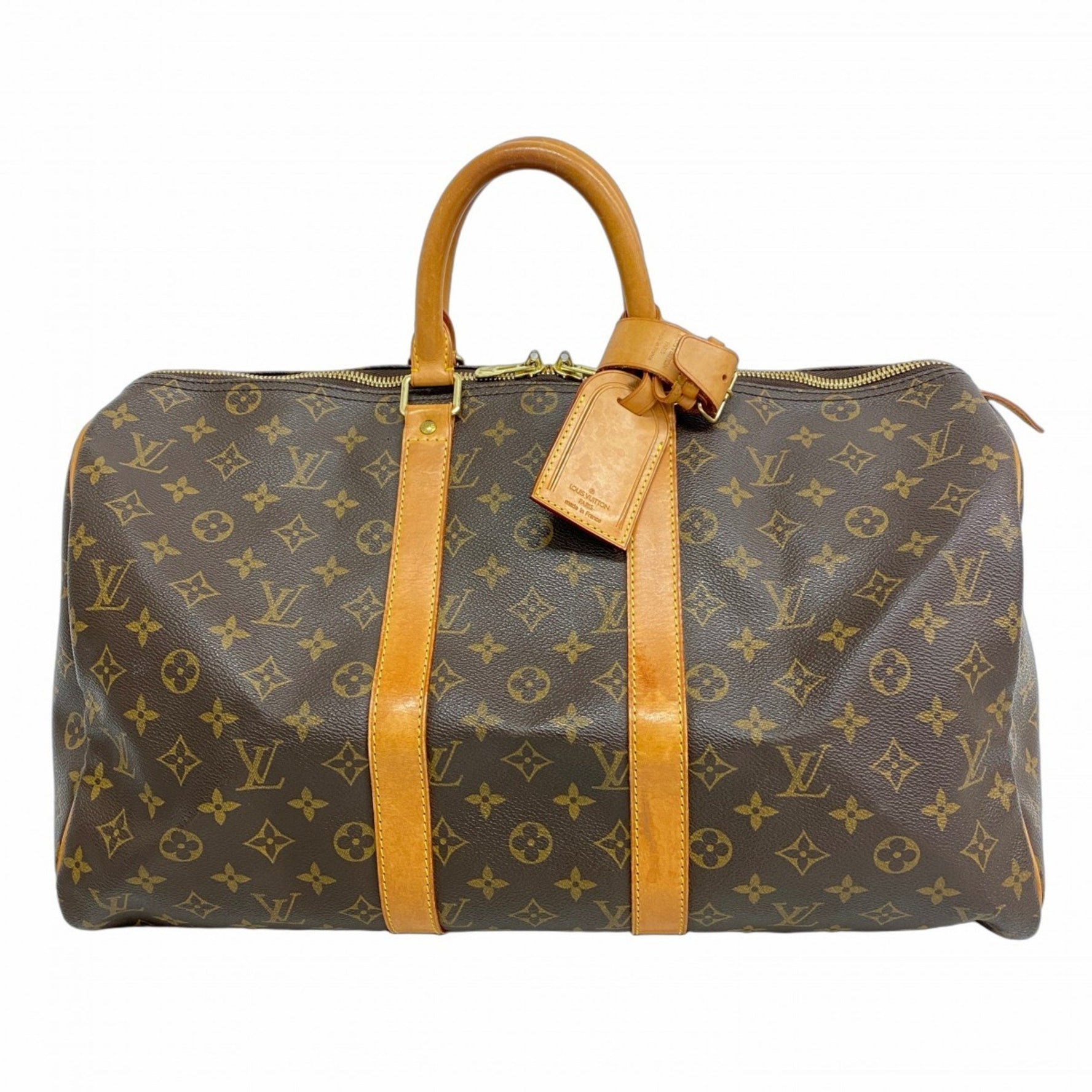 Louis Vuitton Monogram Keepall 45 Boston Bag Men's and