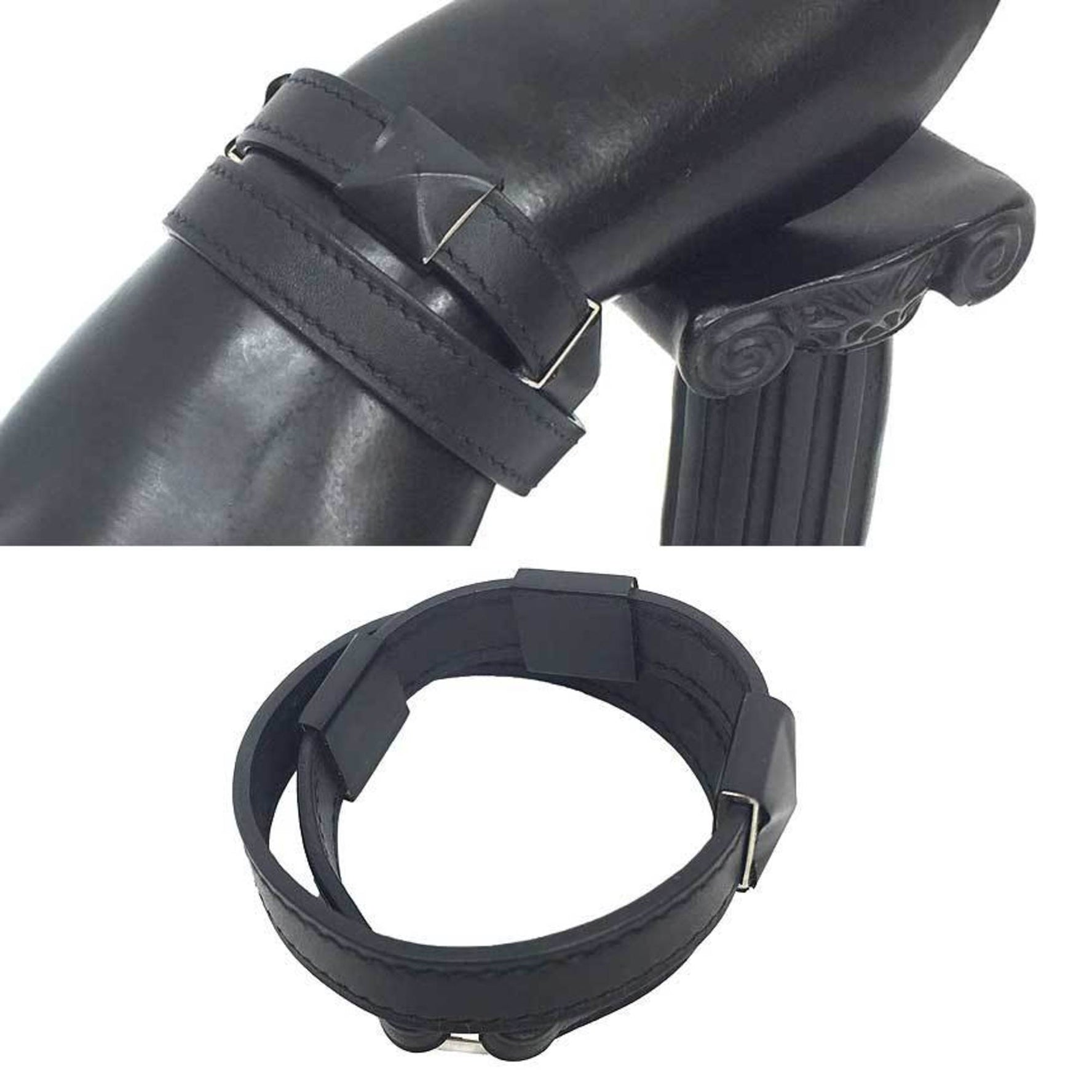 Hermes Medor bracelet, size S, leather L engraved