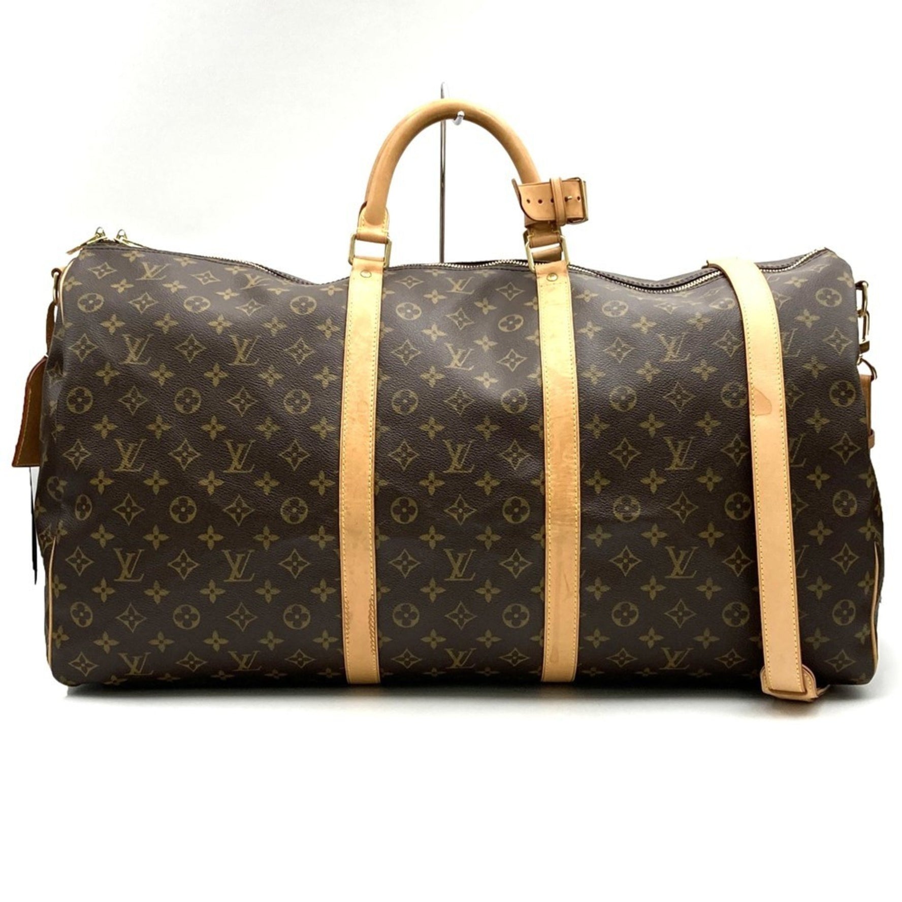 Louis Vuitton Keepall Bandouliere 60 Boston Bag Monogram Canvas Men's