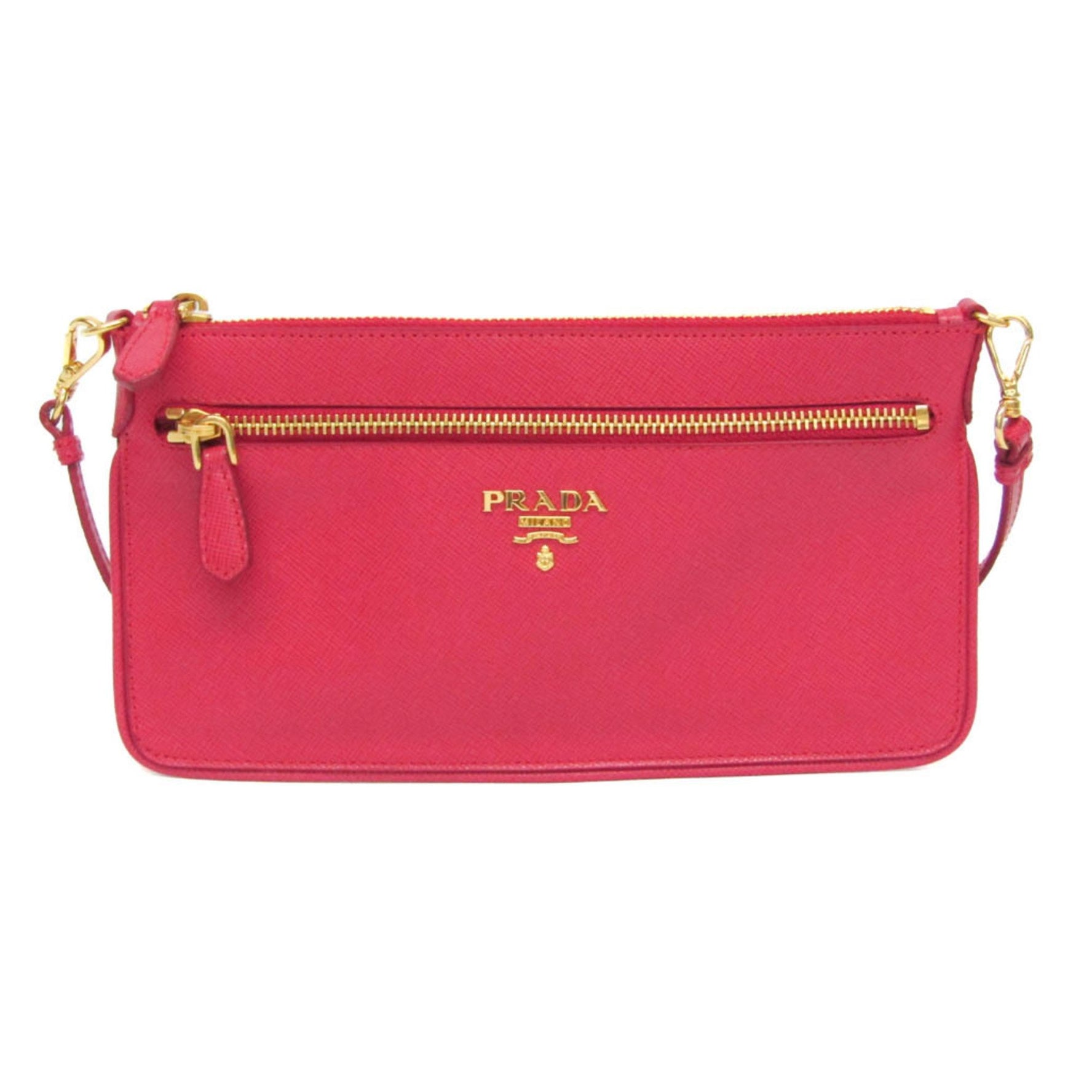 Prada Saffiano Leather Shoulder Bag