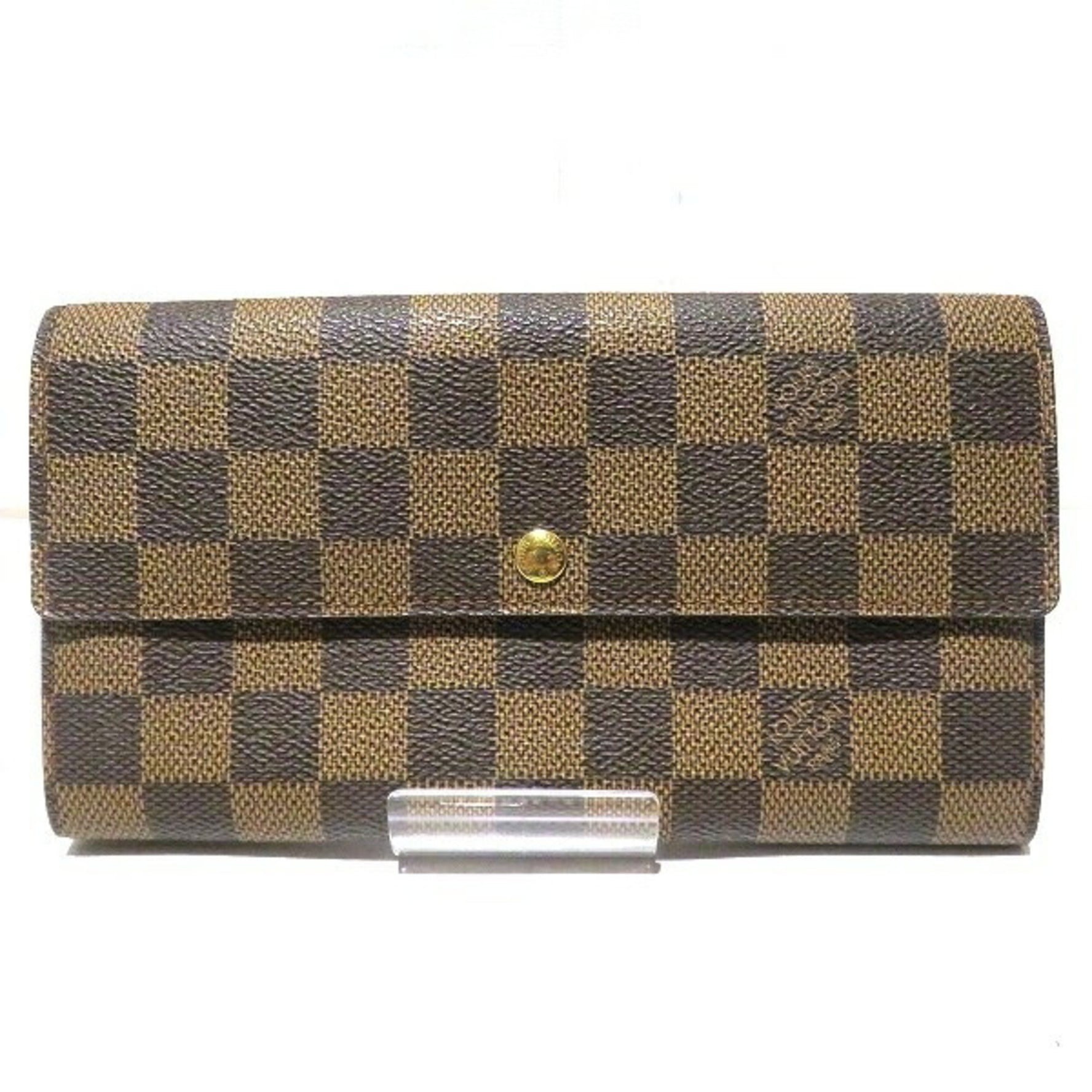 Louis Vuitton Damier Portemonnay Carte Credit Long Wallet Bi-fold Men's