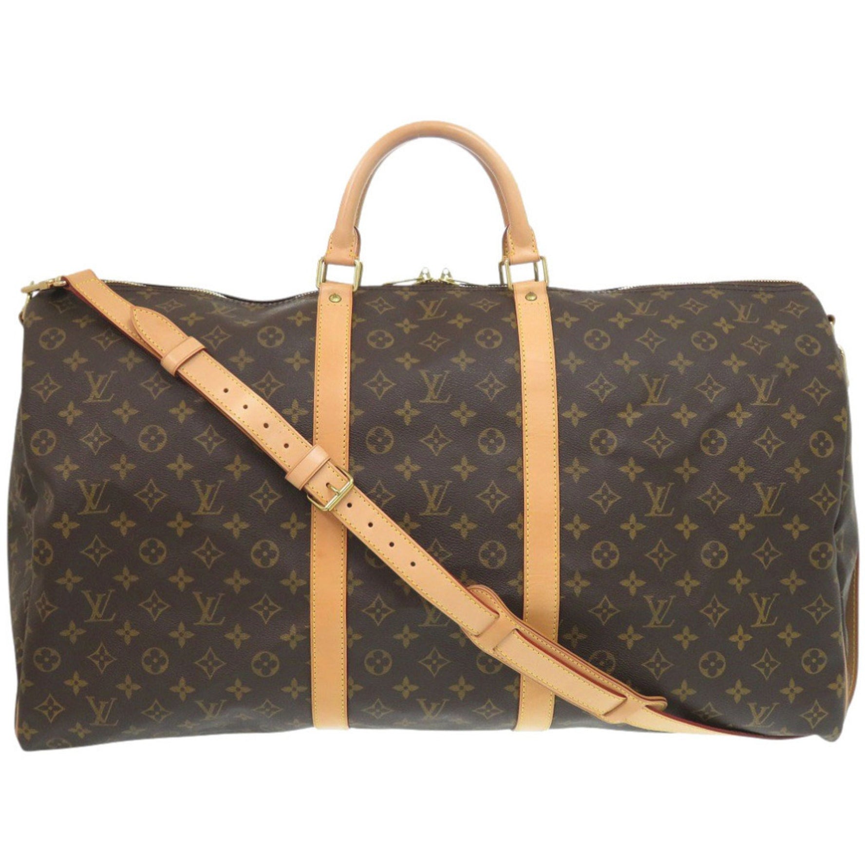 Louis Vuitton Keepall Bandouliere 60 Monogram Boston Bag LV 1116 LOUIS VUITTON