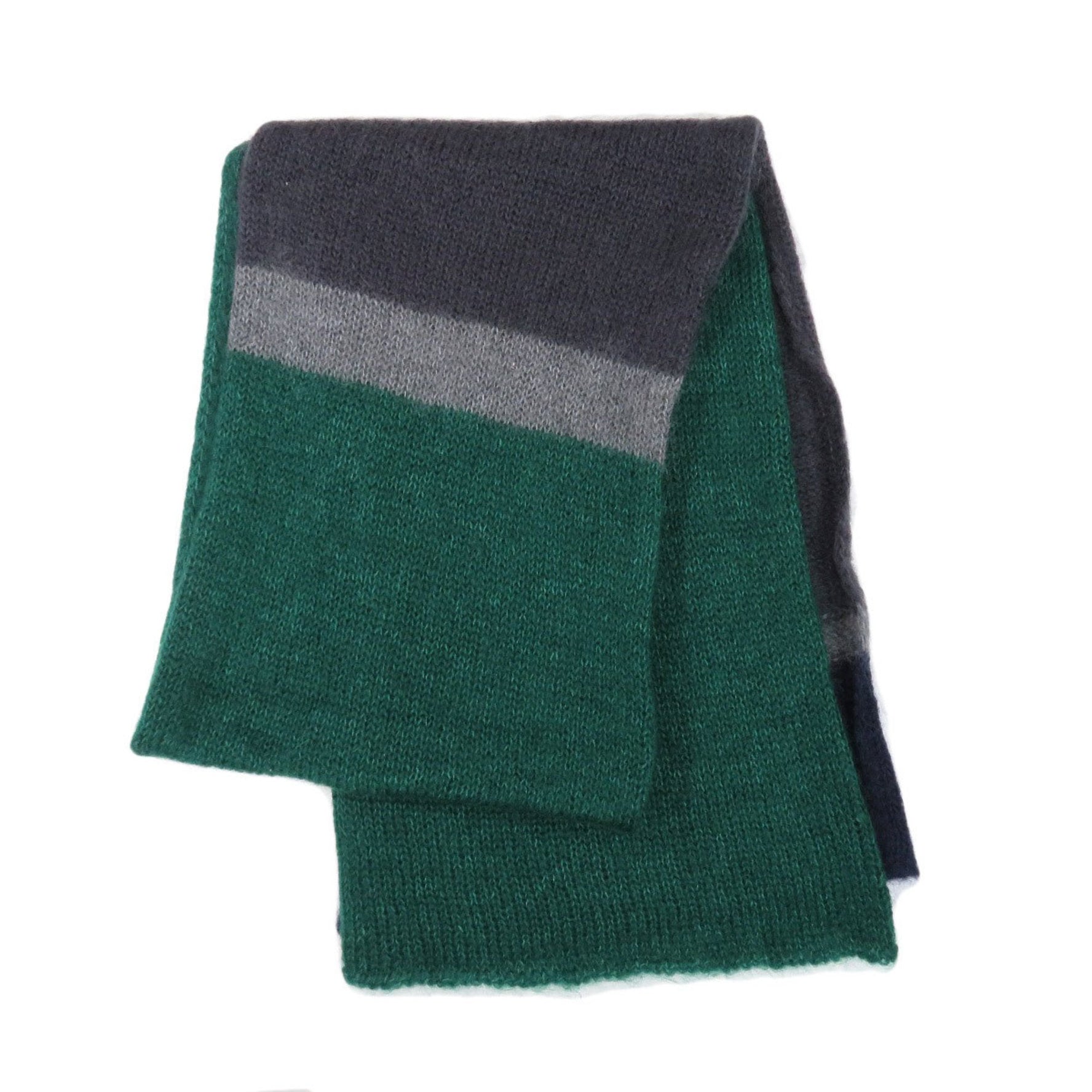 Gucci 3 color muffler mohair silk