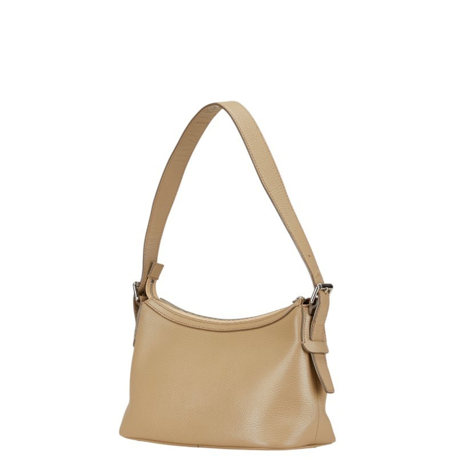 Burberry Nova Check One-Shoulder Bag in Leather