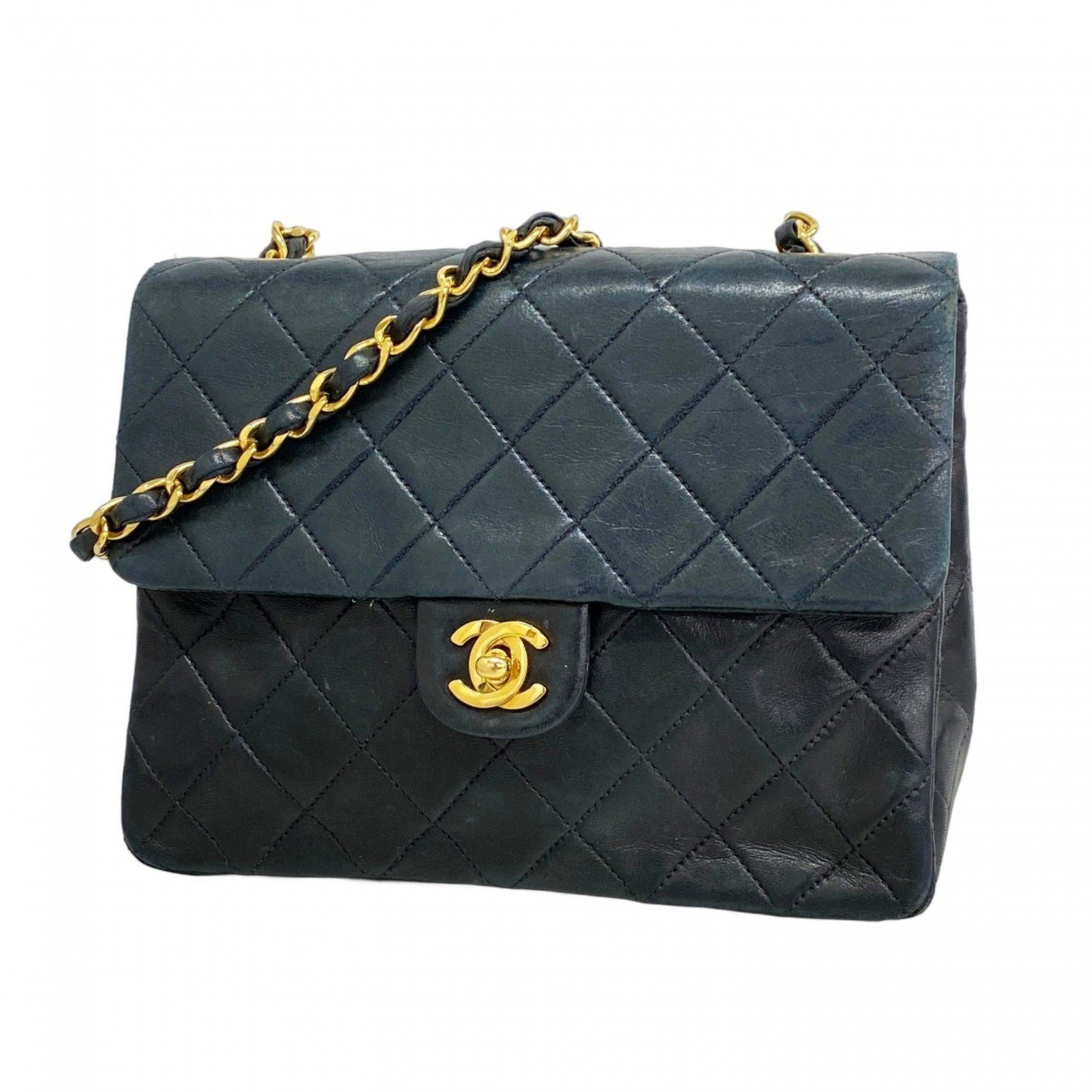 Chanel Matelasse Shoulder Bag with Chain Bag, Lambskin