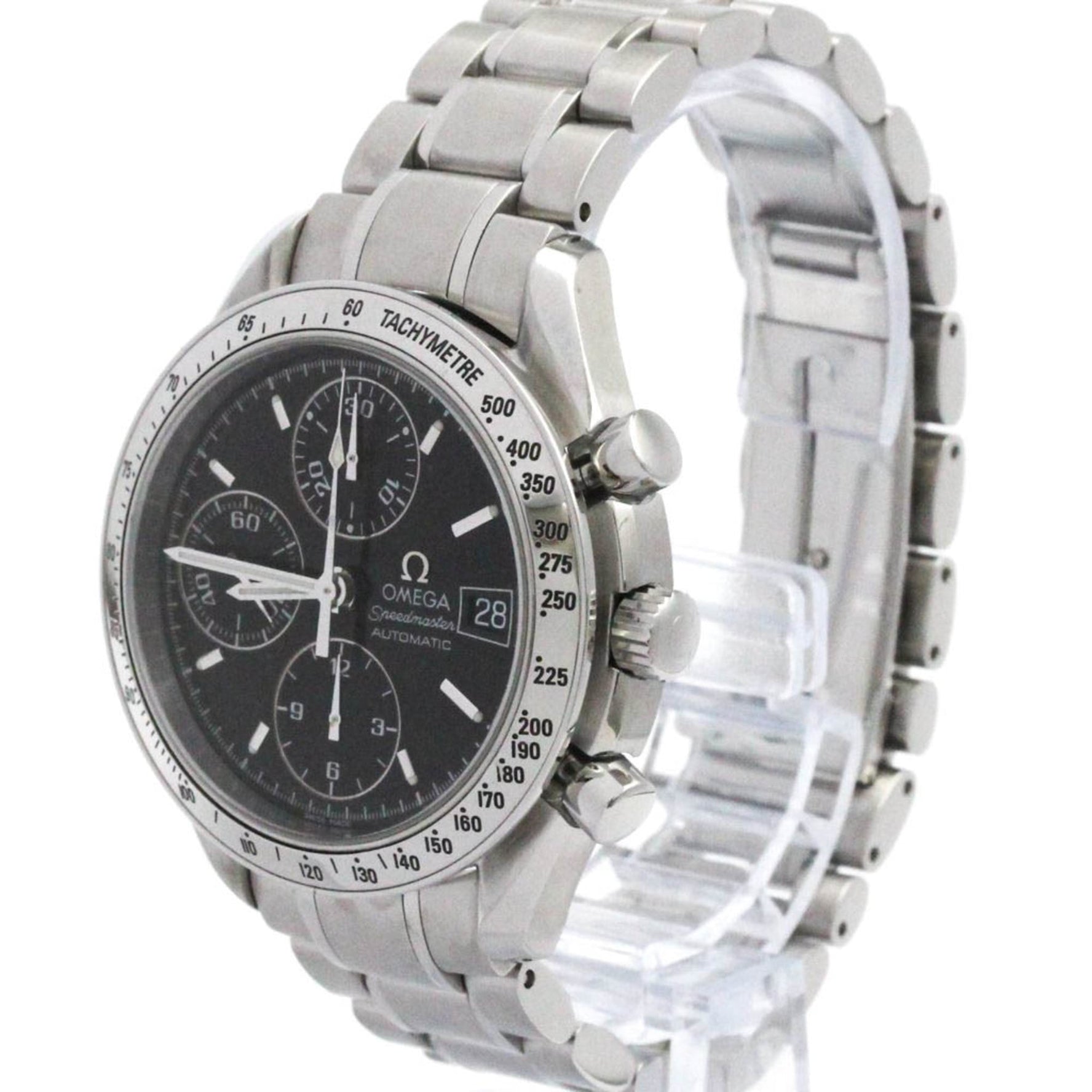 OMEGA Speedmaster Date Steel Automatic Watch 3513.50 Polished
