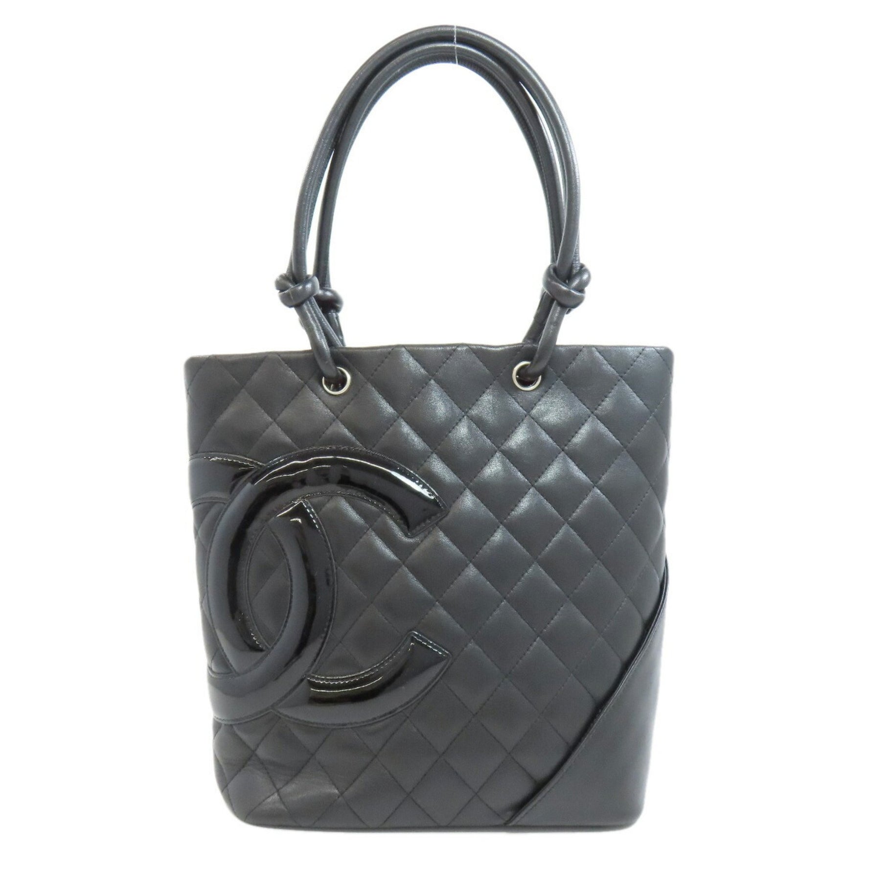 CHANEL Cambon Line Tote Bag Calfskin