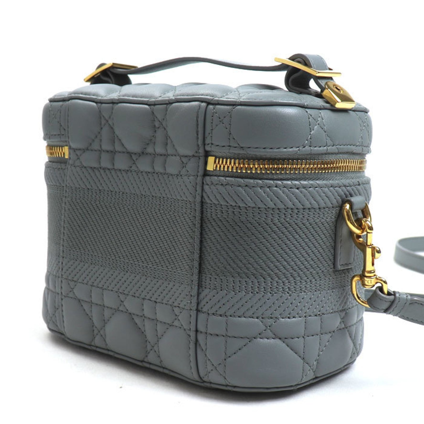 Christian Dior Dior DIORTRAVEL Vanity Small Shoulder Bag, Grey