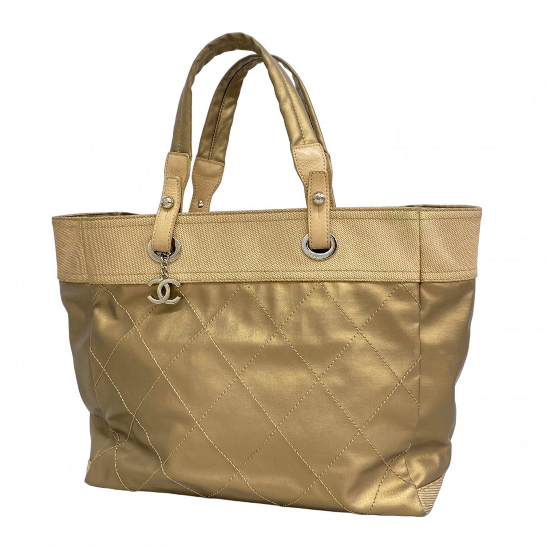 Chanel Paris-Biarritz Canvas Tote Bag