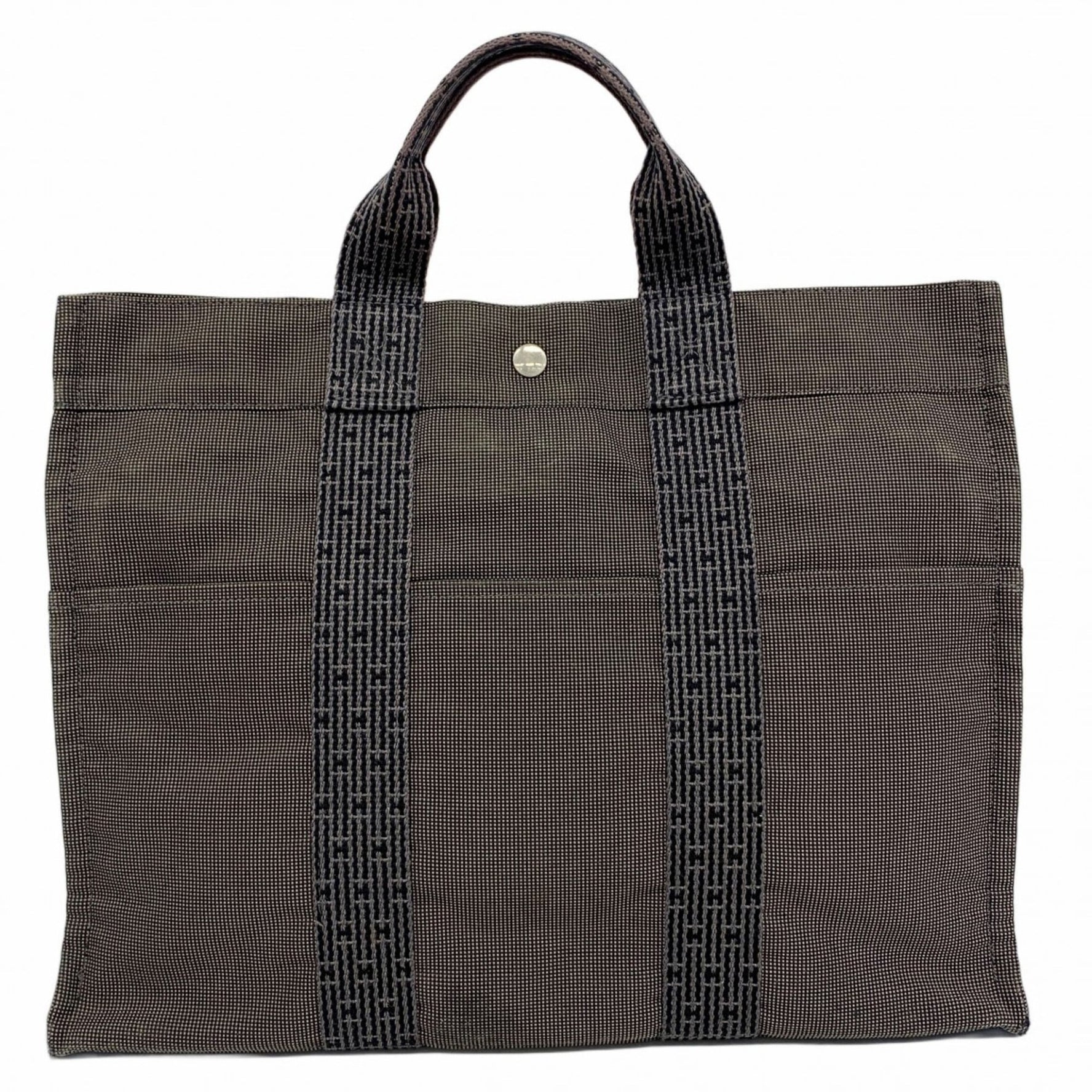 Hermes Hermès Air Line MM Tote Bag, Canvas