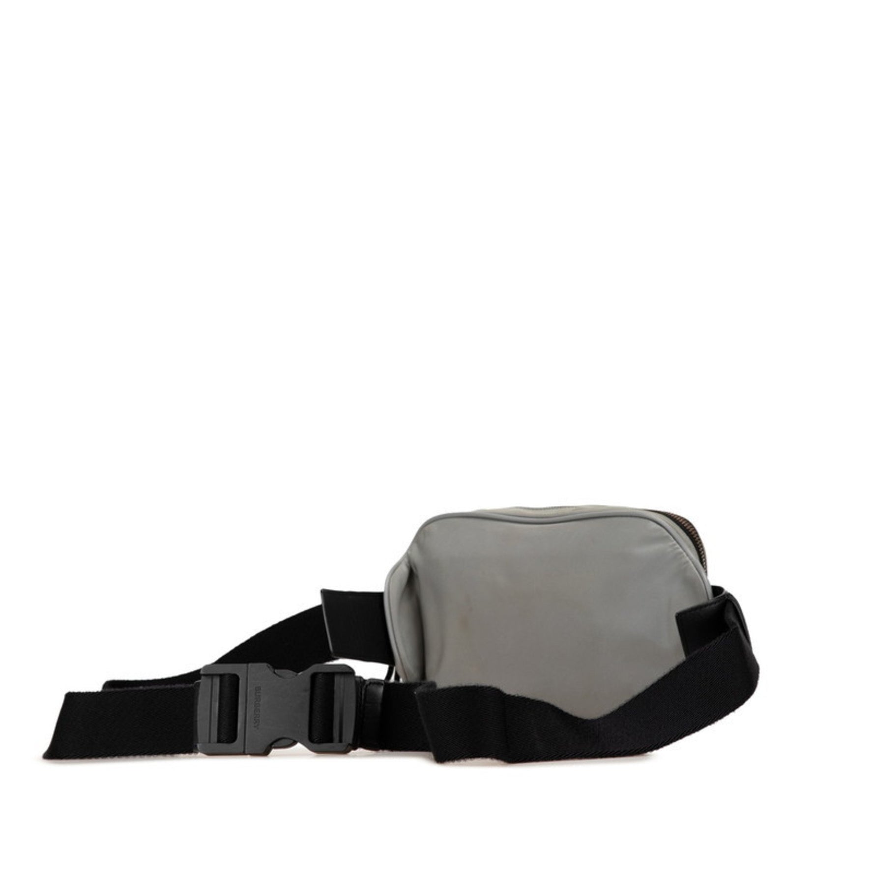 Burberry Horseferry Body Bag Waist Grey Nylon Leather