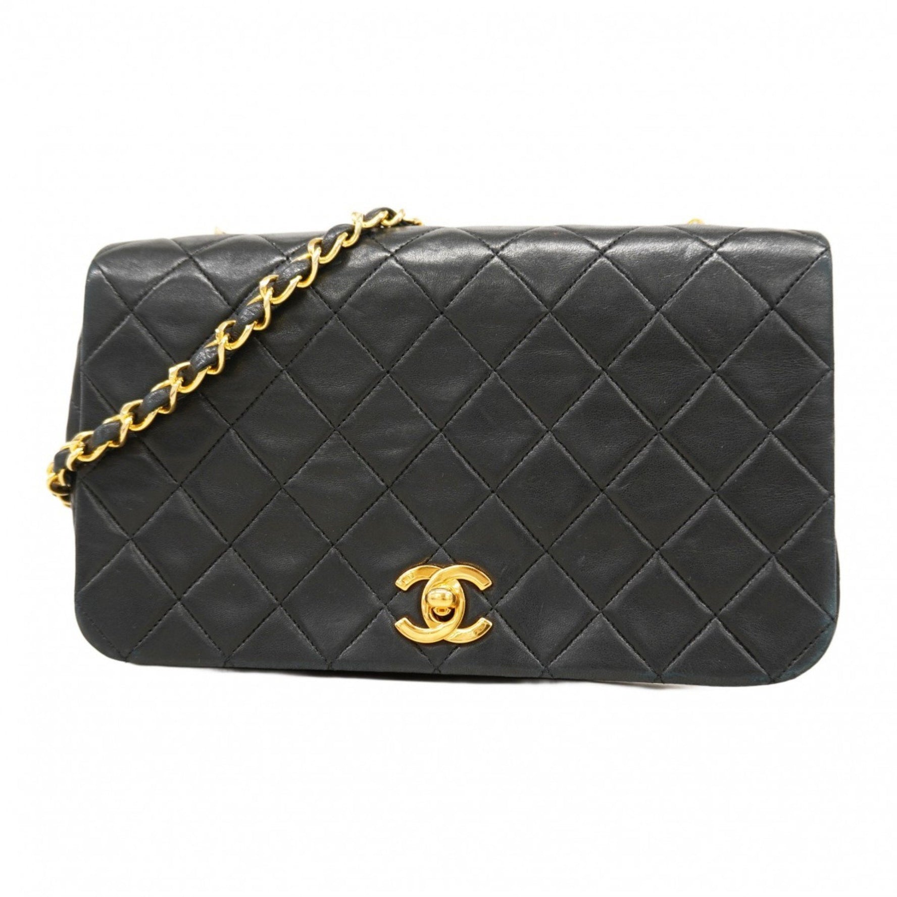 Chanel Matelasse Shoulder Bag with Chain Bag, Lambskin