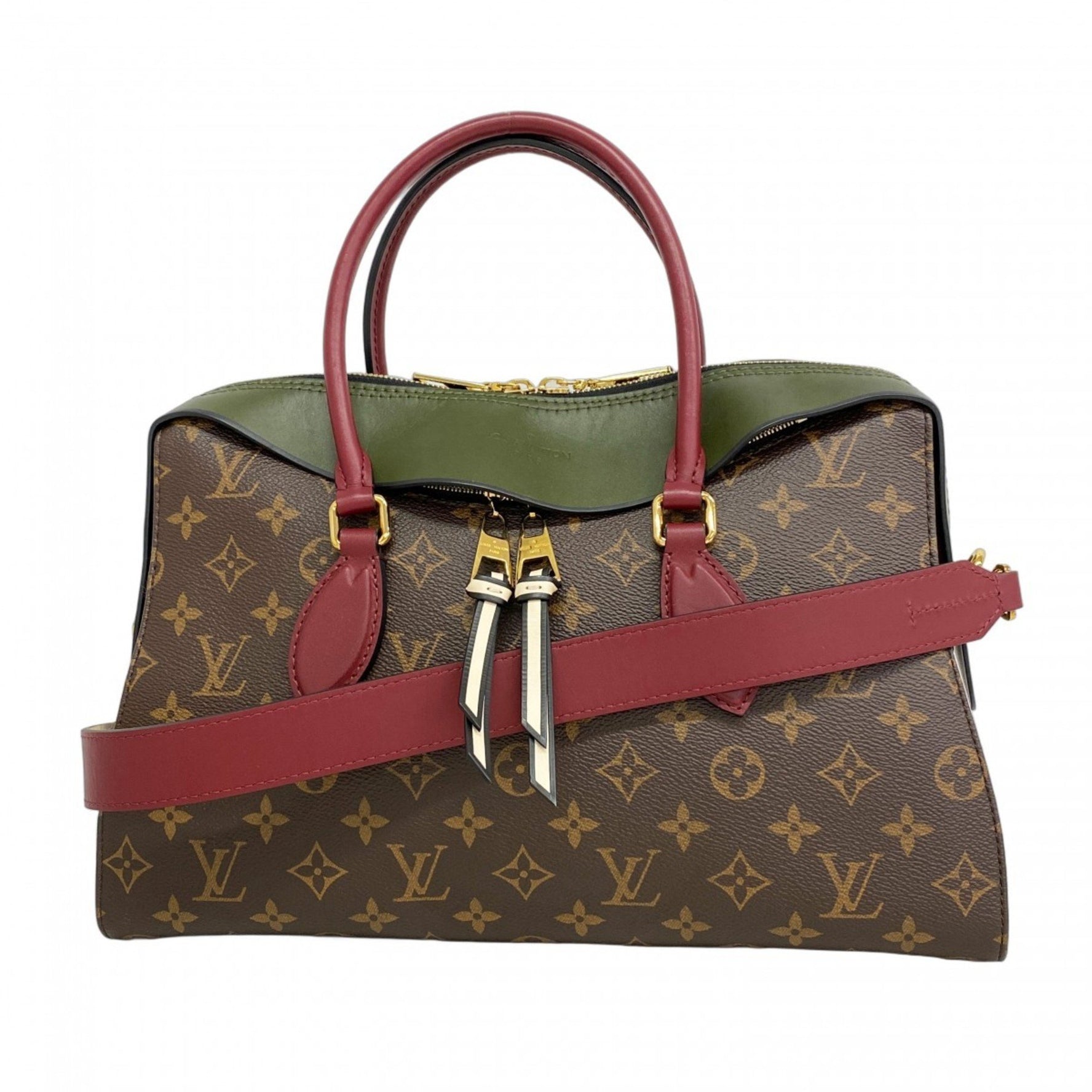 Louis Vuitton Monogram Tuileries Tote Brown/Khaki Bag