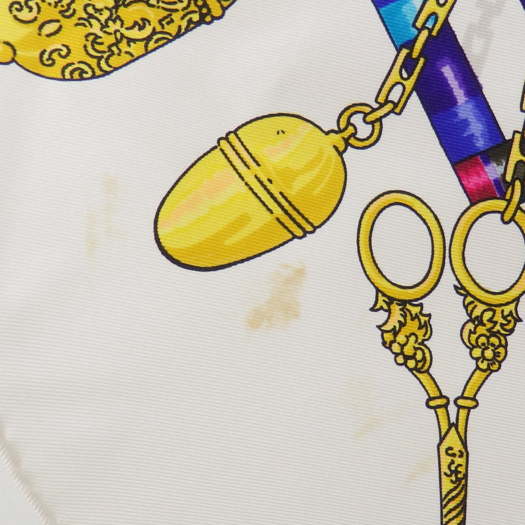 Hermes scarf muffler Carre 90 ladies silk multicolor pelile main seamstress