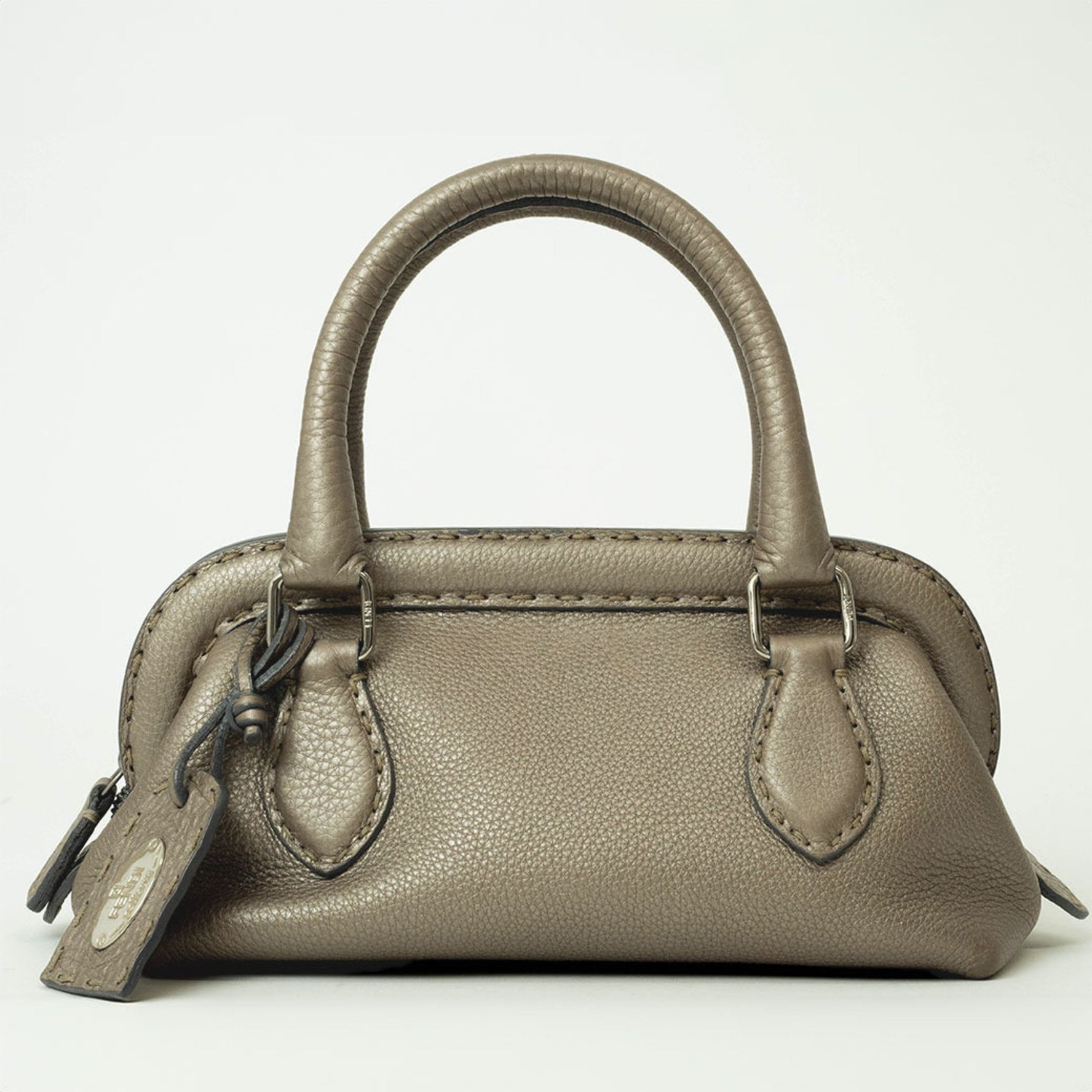FENDI Selleria Handbag Stitch Doctor Bag
