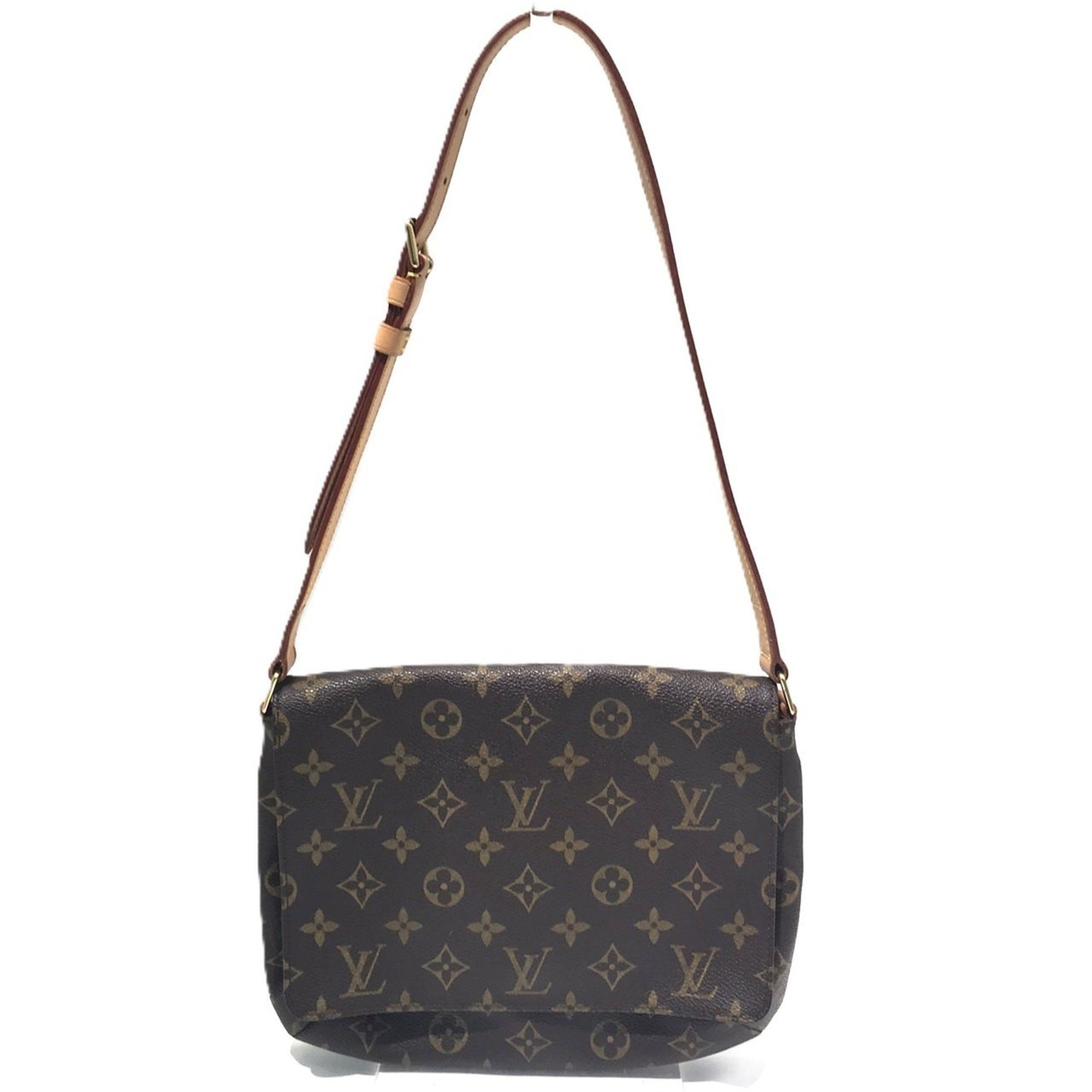 Louis Vuitton Musette Tango S Shoulder Bag Monogram Brown