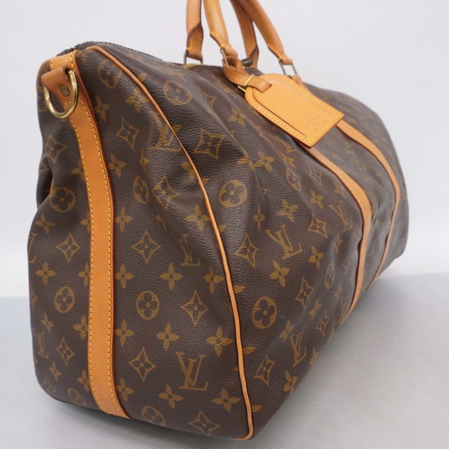 Louis Vuitton Monogram Keepall Bandouliere 50 Boston Bag Men's and