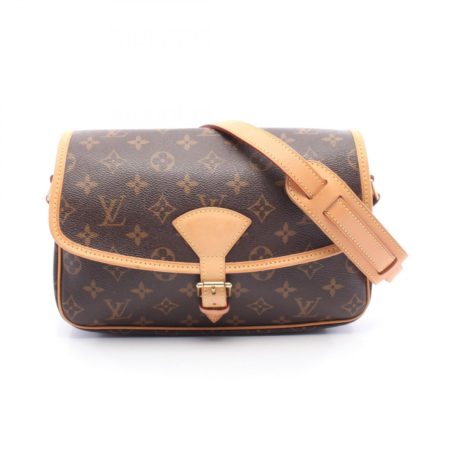 Louis Vuitton Sologne Shoulder Bag, Coated Canvas and Leather, Monogram
